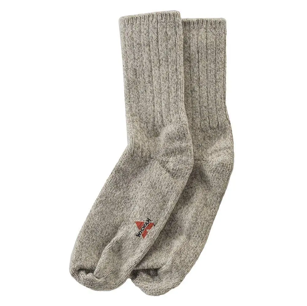 Wigwam Unisex El-Pine Heavy Wool Socks, Grey Twist, MD | Reinforced Heavyweight Crew Socks for Cold - view 2