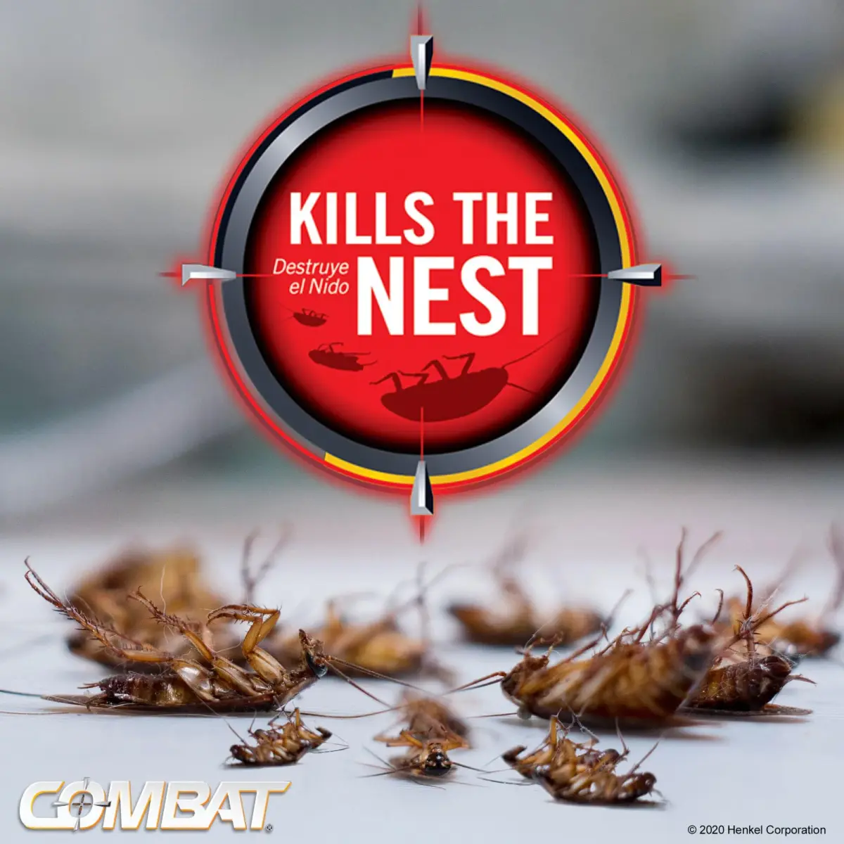 Combat Max Large Roach Killing Bait Stations 8 Count | Kills Roaches Continuously for 3 Months - view 5