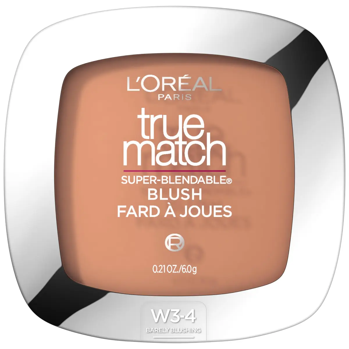 L'Oreal Paris True Match Super-Blendable Powder Blush, Barely Blushing, 6g (0.21 Oz) | Natural Radiant Finish - main product image