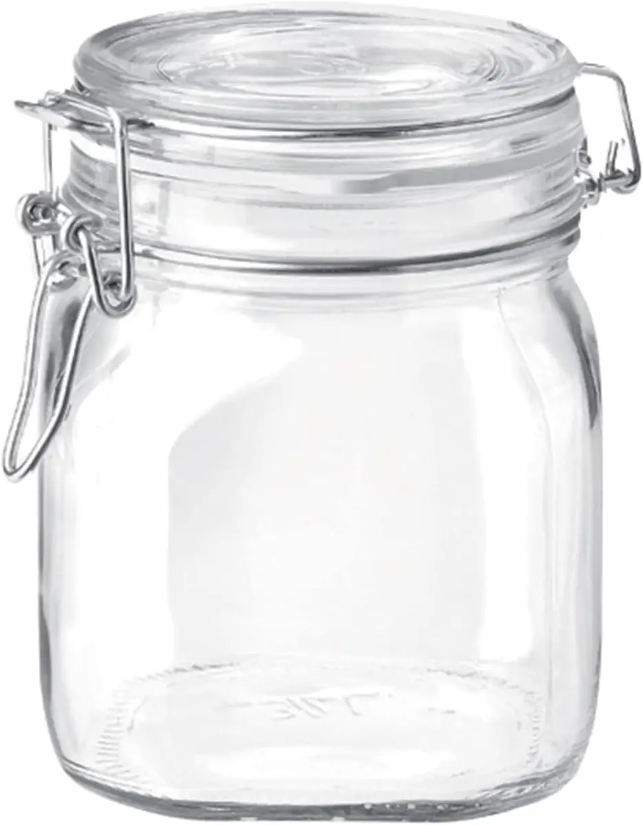 Bormioli Rocco Fido Glass Jar 25.25 oz | Airtight, Italian Craftsmanship, BPA-Free - main product image