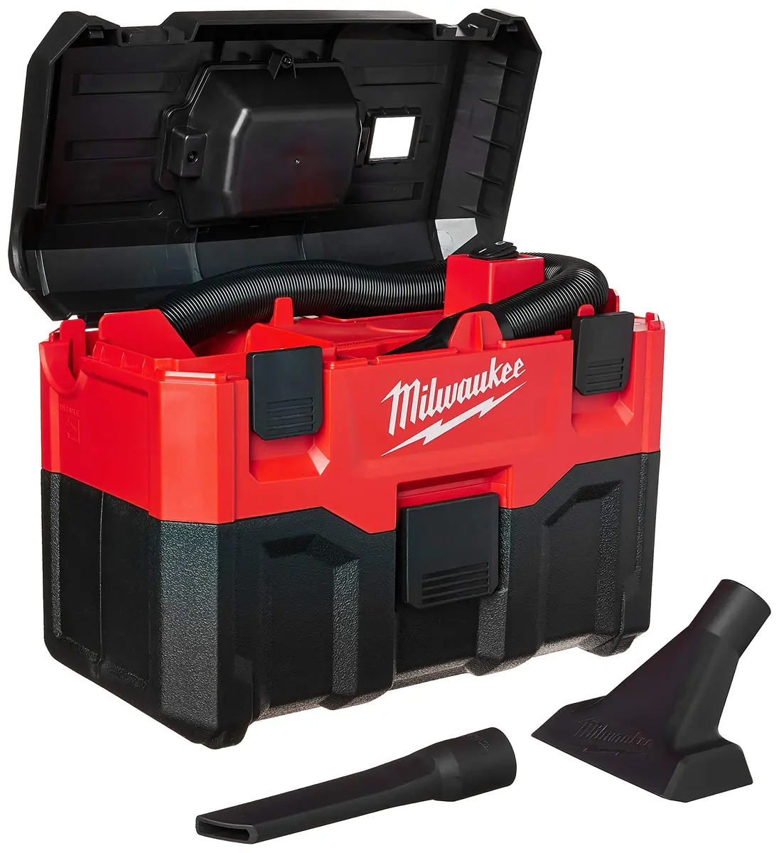 Milwaukee 0880-20 18-Volt Cordless Wet/Dry Vacuum, Red | Powerful & Portable - main product image