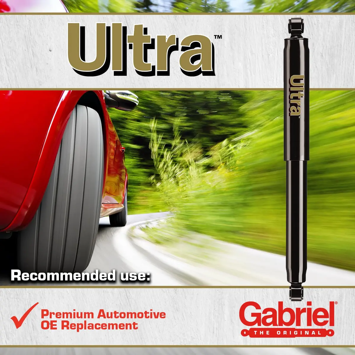 Gabriel 69574 Ultra Rear Shock Absorbers 20.26 in (51.46 cm) Extended | Premium OE Replacement for Ford Crown Victoria Police Interceptor & Lincoln Town Car - view 4