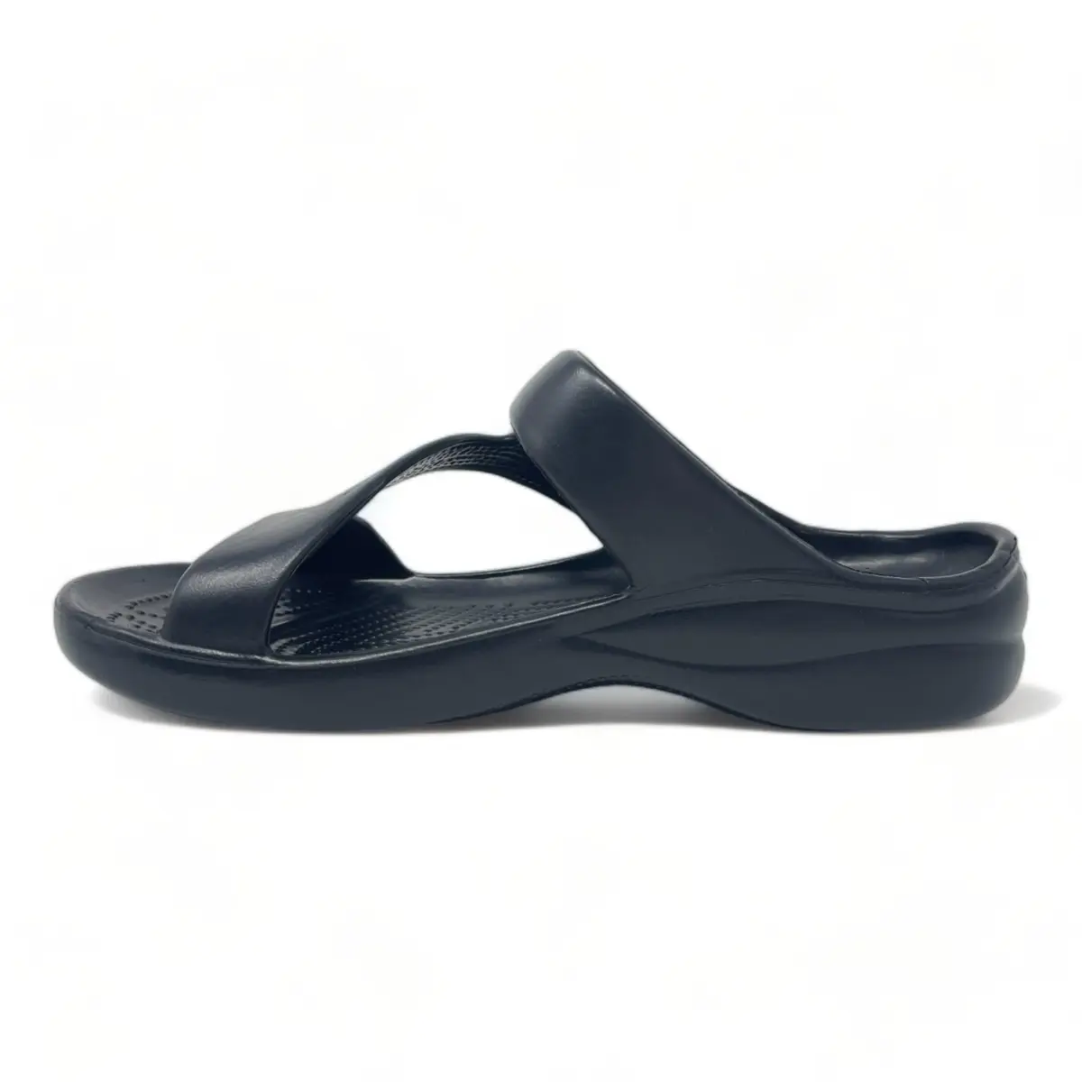 DAWGS Women's Z Sandals - Black, Size 7 | 1 inch heel for arch support, lightweight EVA comfort - view 7
