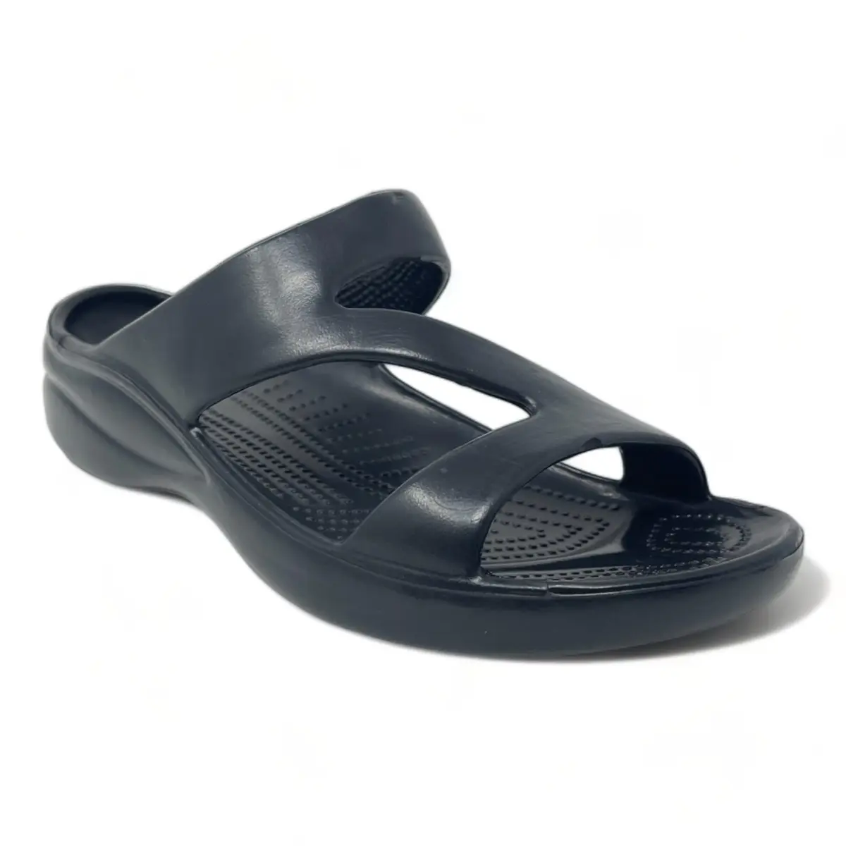 DAWGS Women's Z Sandals - Black, Size 7 | 1 inch heel for arch support, lightweight EVA comfort - view 3