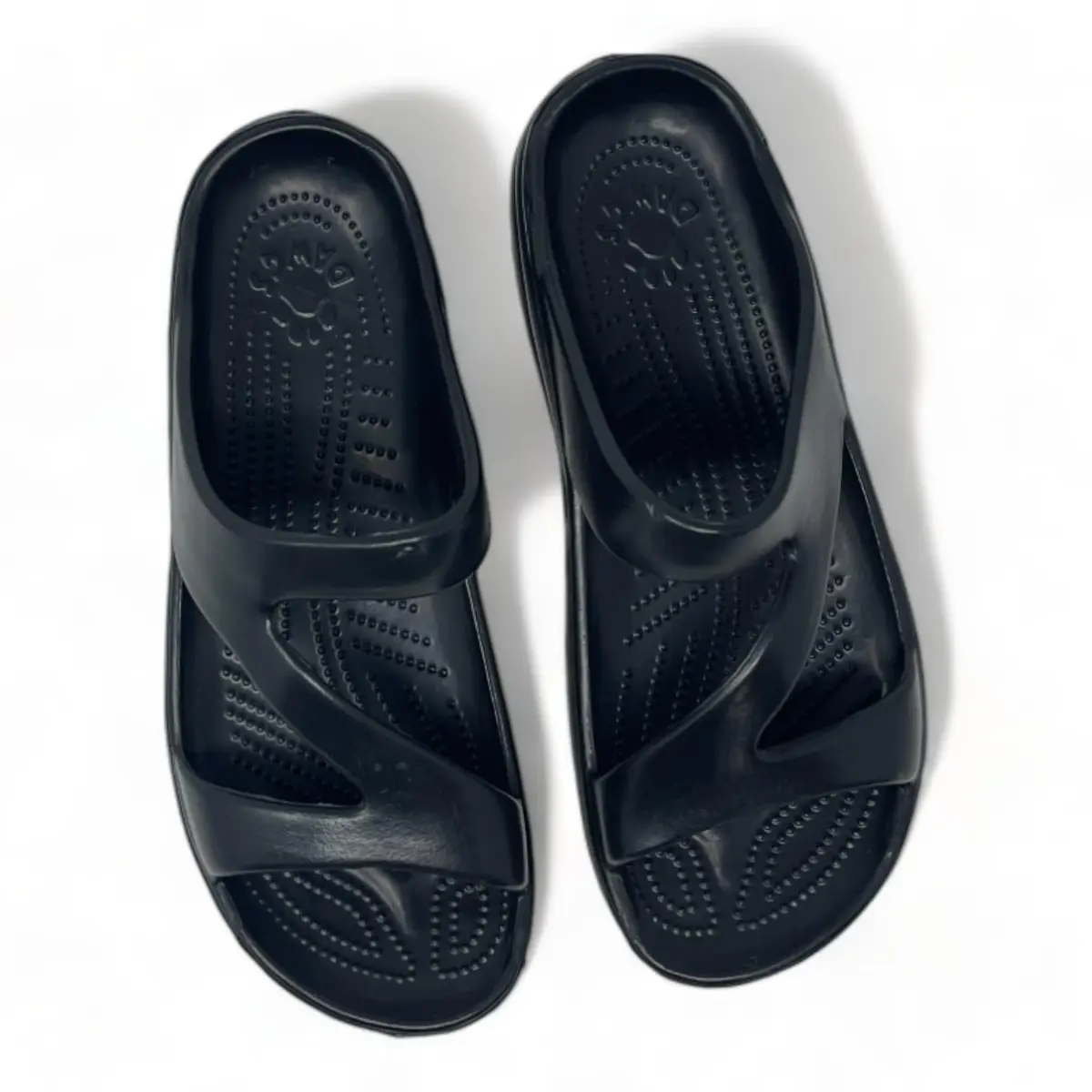 DAWGS Women's Z Sandals - Black, Size 7 | 1 inch heel for arch support, lightweight EVA comfort - view 4