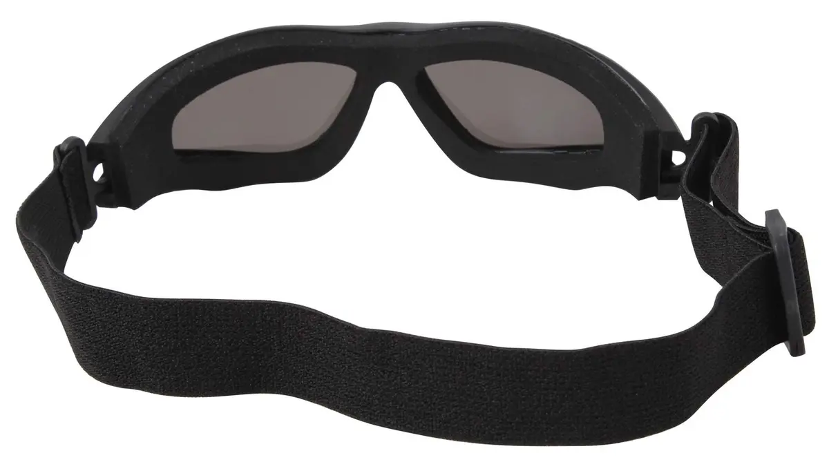 Rothco Black VenTec Tactical Goggle | UV 400 Polycarbonate Lenses, Anti-Scratch, Lightweight Comfort - view 6