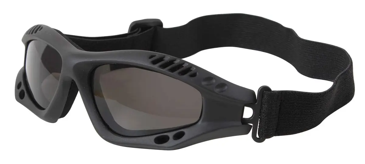 Rothco Black VenTec Tactical Goggle | UV 400 Polycarbonate Lenses, Anti-Scratch, Lightweight Comfort - view 7