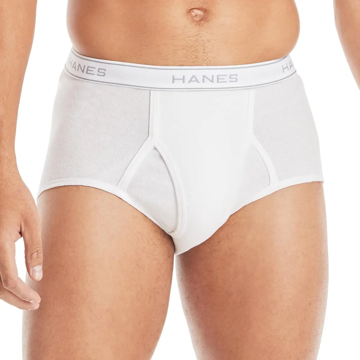 Hanes Men's Cotton Briefs 3-pack | Tagless ComfortFlex Waistband, White, Medium - view 2