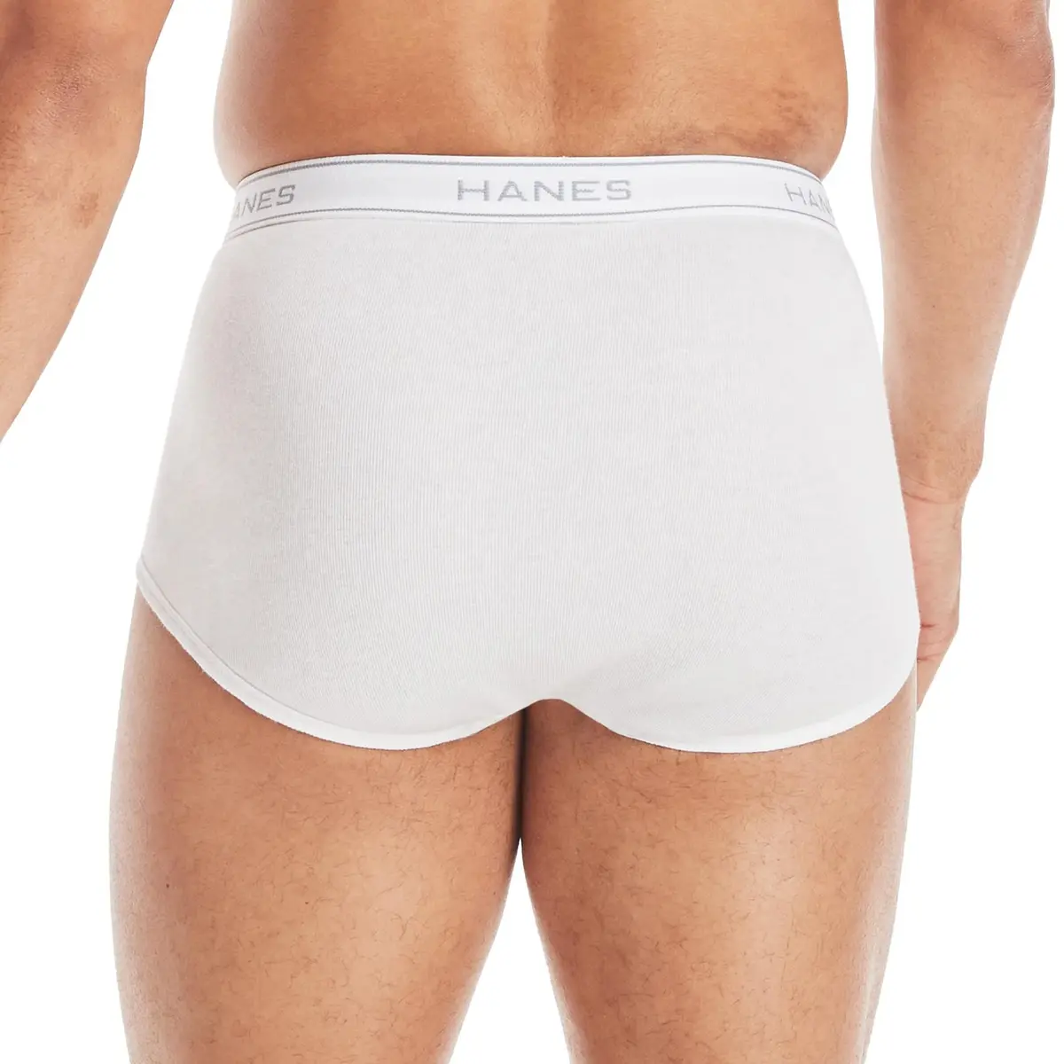 Hanes Men's Cotton Briefs 3-pack | Tagless ComfortFlex Waistband, White, Medium - view 3