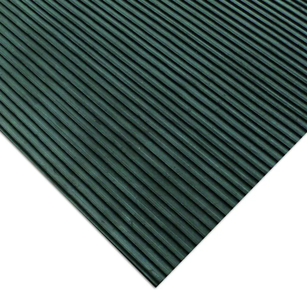 Rubber-Cal Ramp Cleat Non-Slip Outdoor Rubber Mats 0.13" 3 ft x 6 ft | Traction for Ramps & Docks - view 2