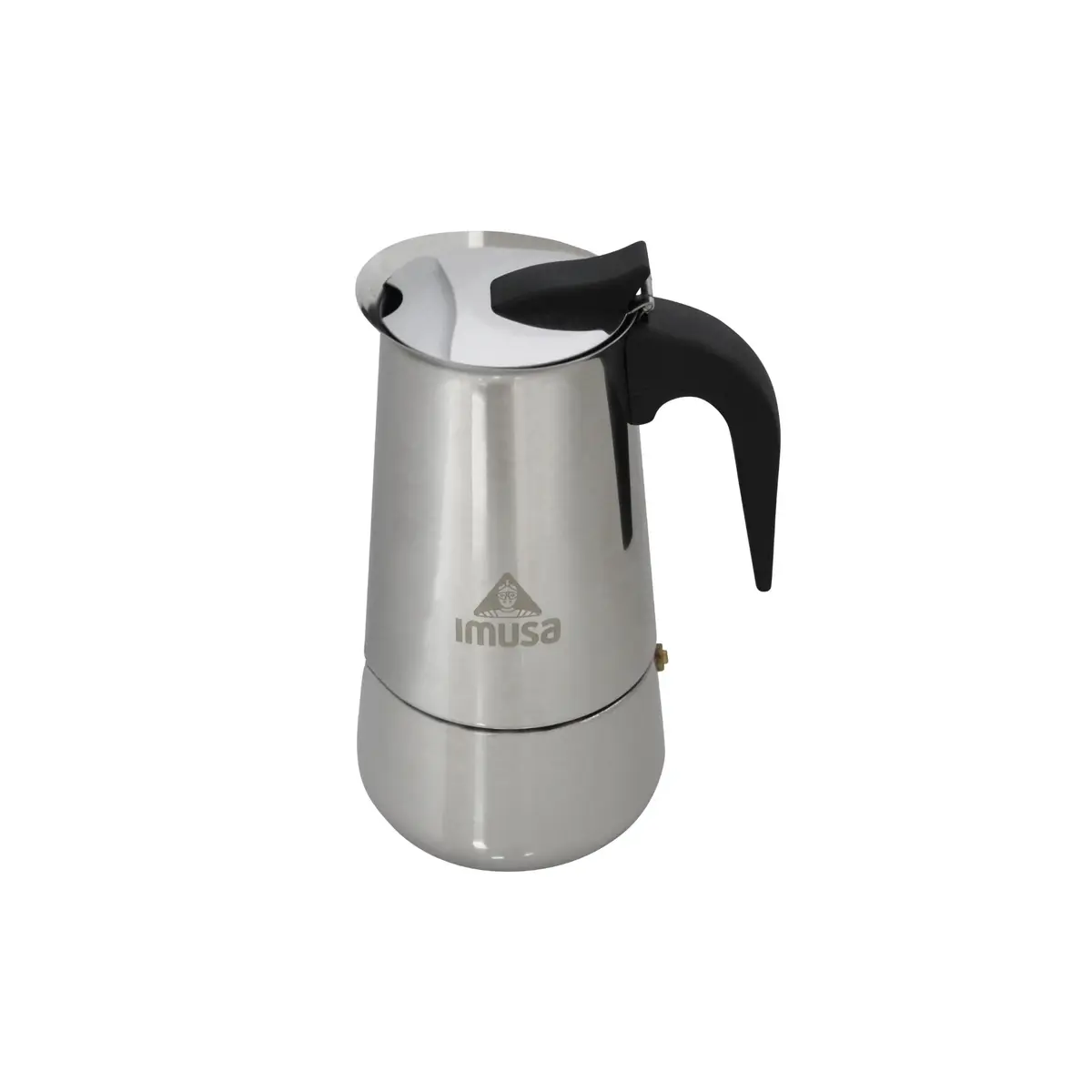Imusa Stainless Steel 6 Cup Coffee Maker | Elegant Stovetop Espresso & Moka Pot (70-120 chars) - main product image