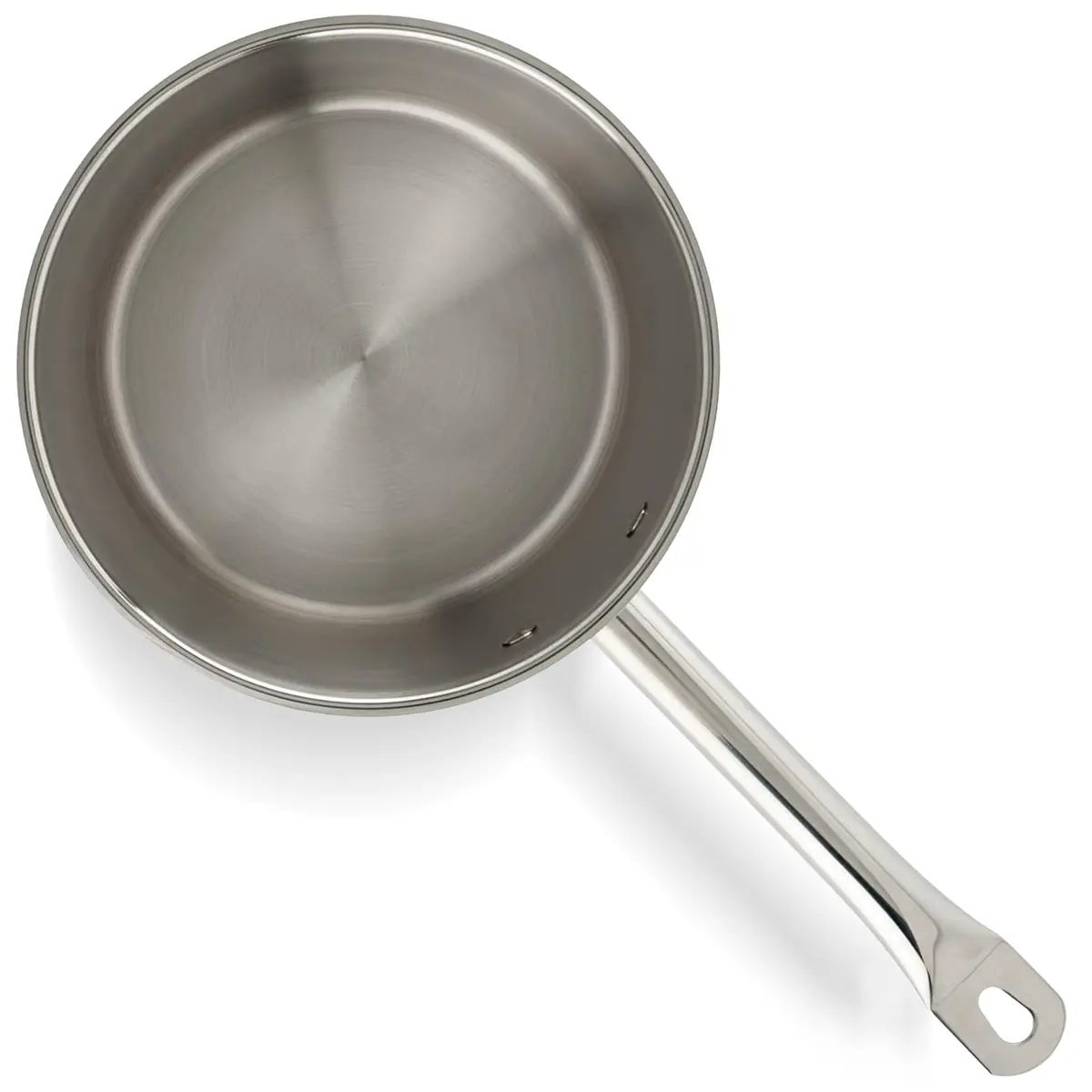 Winco 2 qt Stainless Steel Sauce Pan with Lid and Cover | Heavy-Duty Tri-Ply Construction (70-120 chars) - view 2