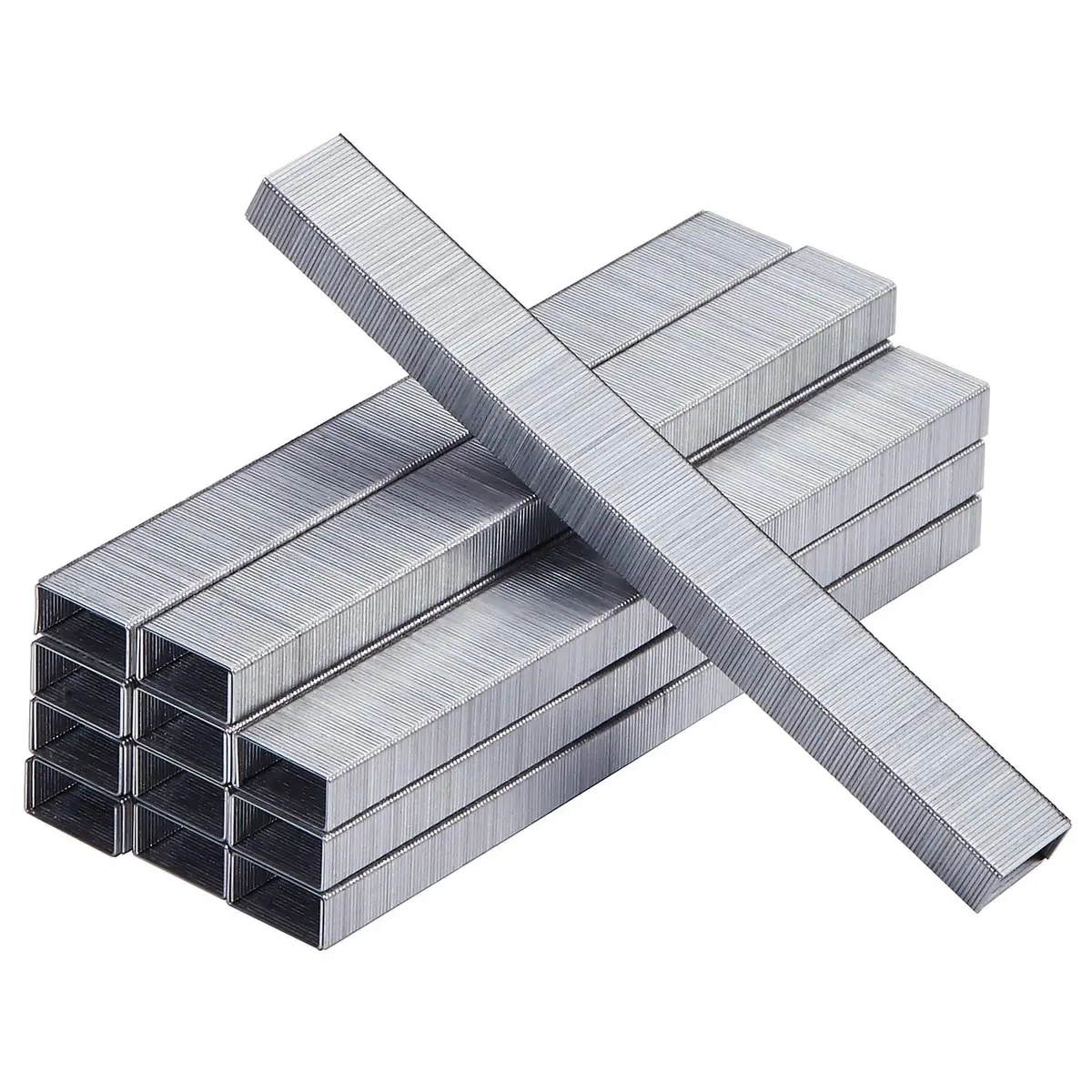 Bostitch Office Premium Staples for Jam-Free Stapling, 0.25 Inch, Full Strip, 5,000 Staples/Box | Sharp, High Carbon Steel - view 3