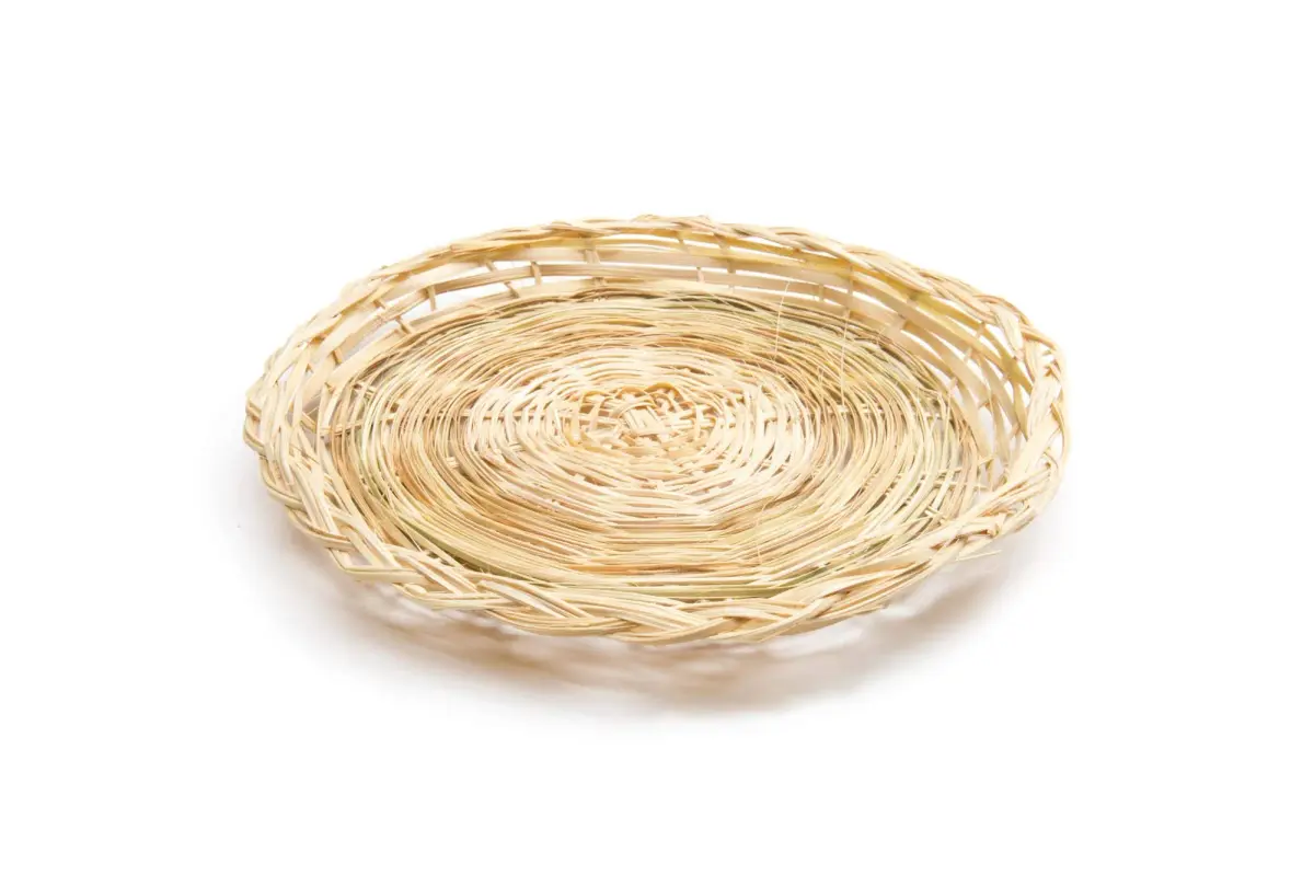 Fox Run Wicker Paper Plate Holders, Set of 4 | 22.86cm x 22.86cm x 1.27cm - view 3