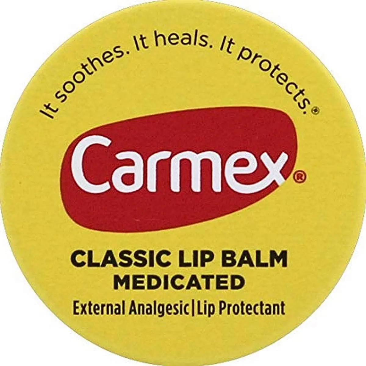 Carmex Lip Balm Jar 0.25 Oz | Soothes & Hydrates with Menthol & Cocoa Butter - main product image