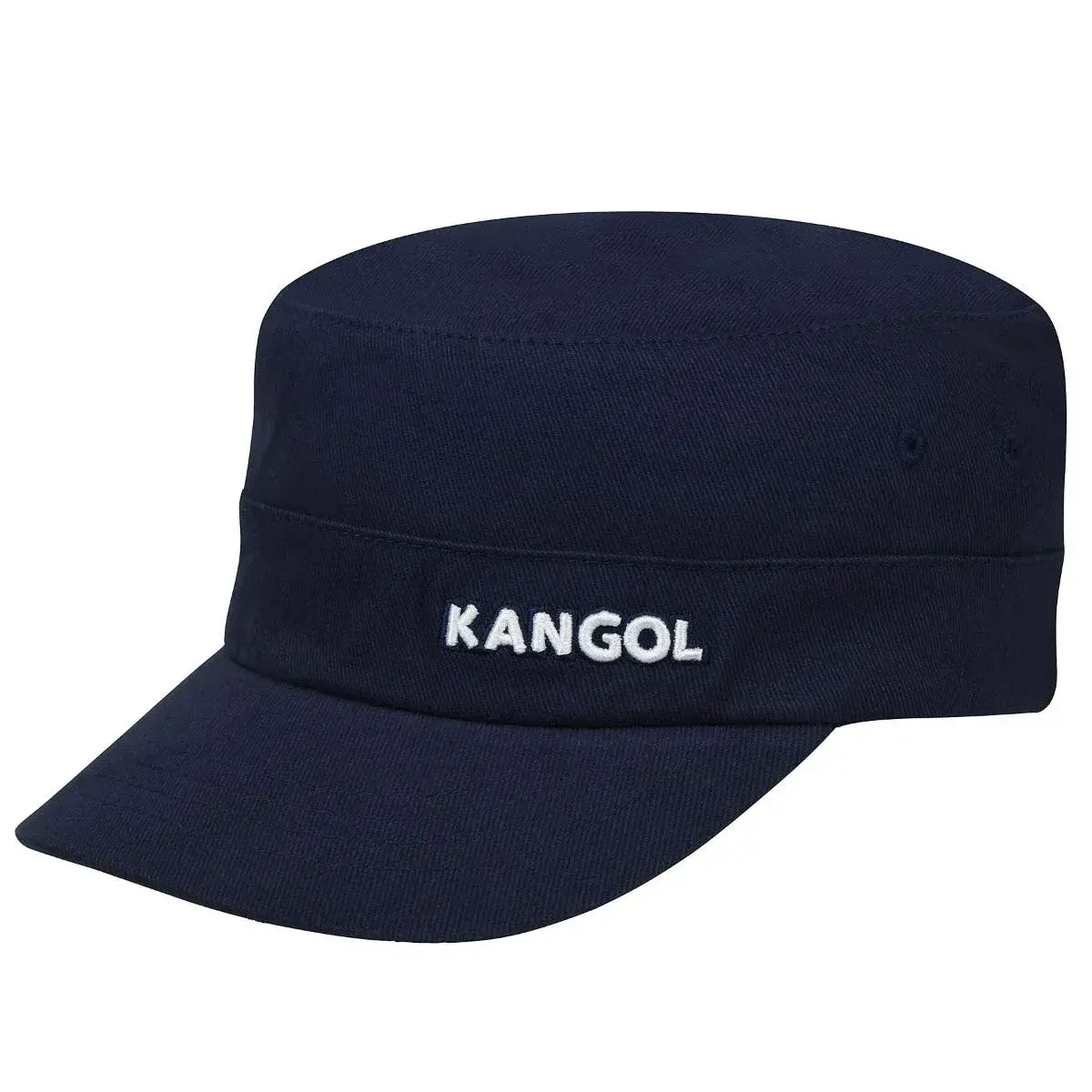 Kangol Cotton Twill Army Cap Navy Small/Medium | Flexfit Military Style Hat - view 3