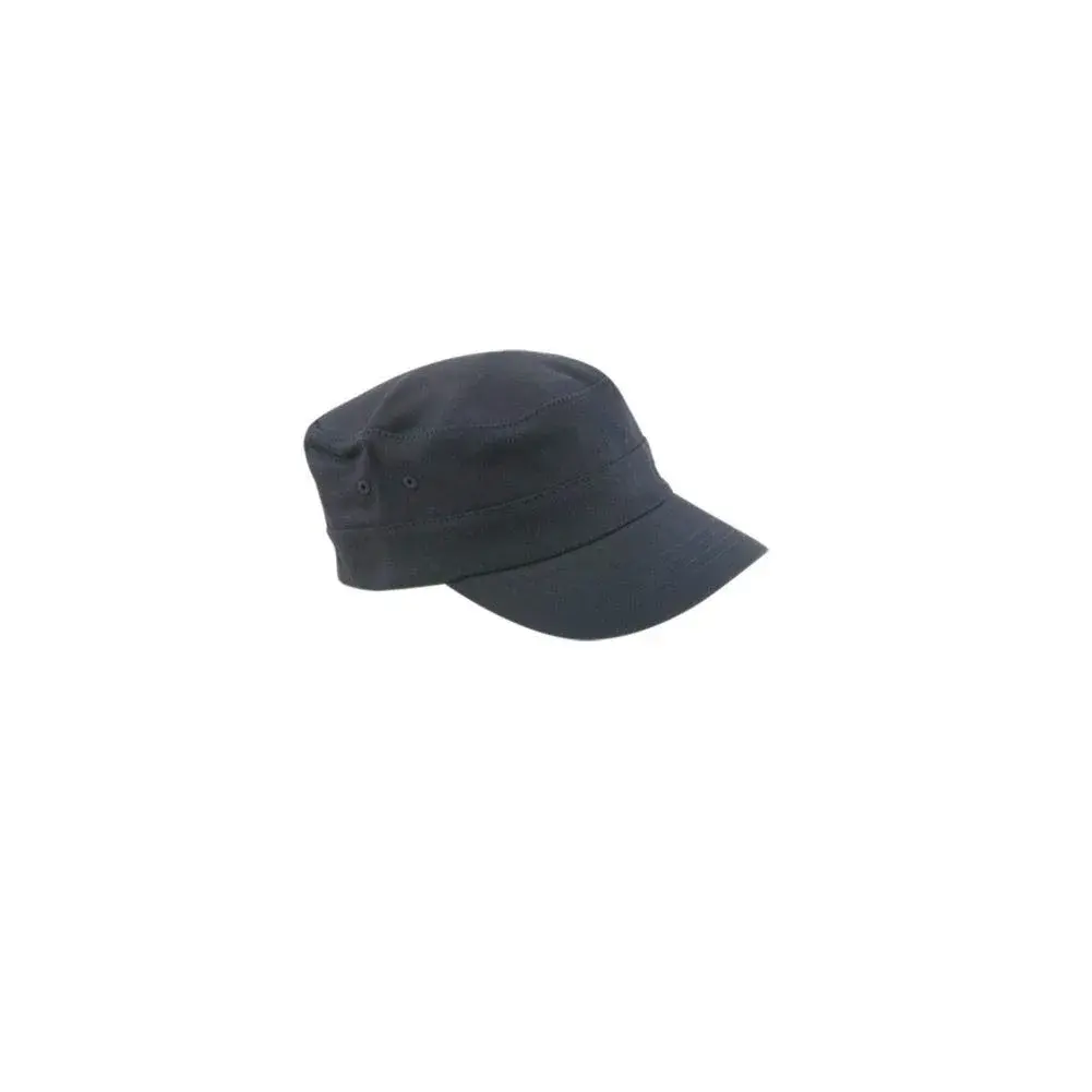 Kangol Cotton Twill Army Cap Navy Large/X-Large | Military Style Hat with Hidden Pocket - view 7