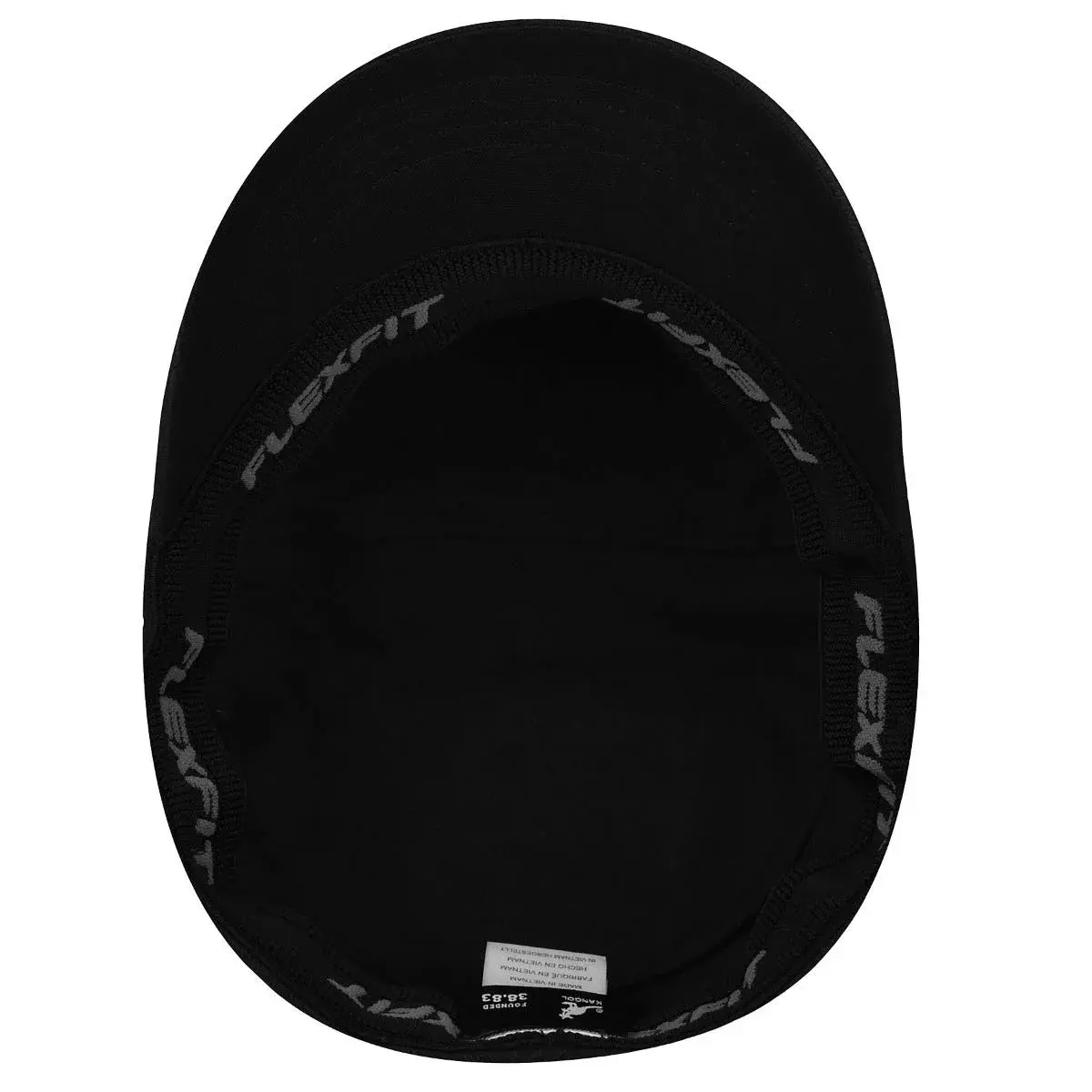 Kangol Cotton Twill Army Cap Black Large/X-Large | Military Style Hat for Men & Women - view 5