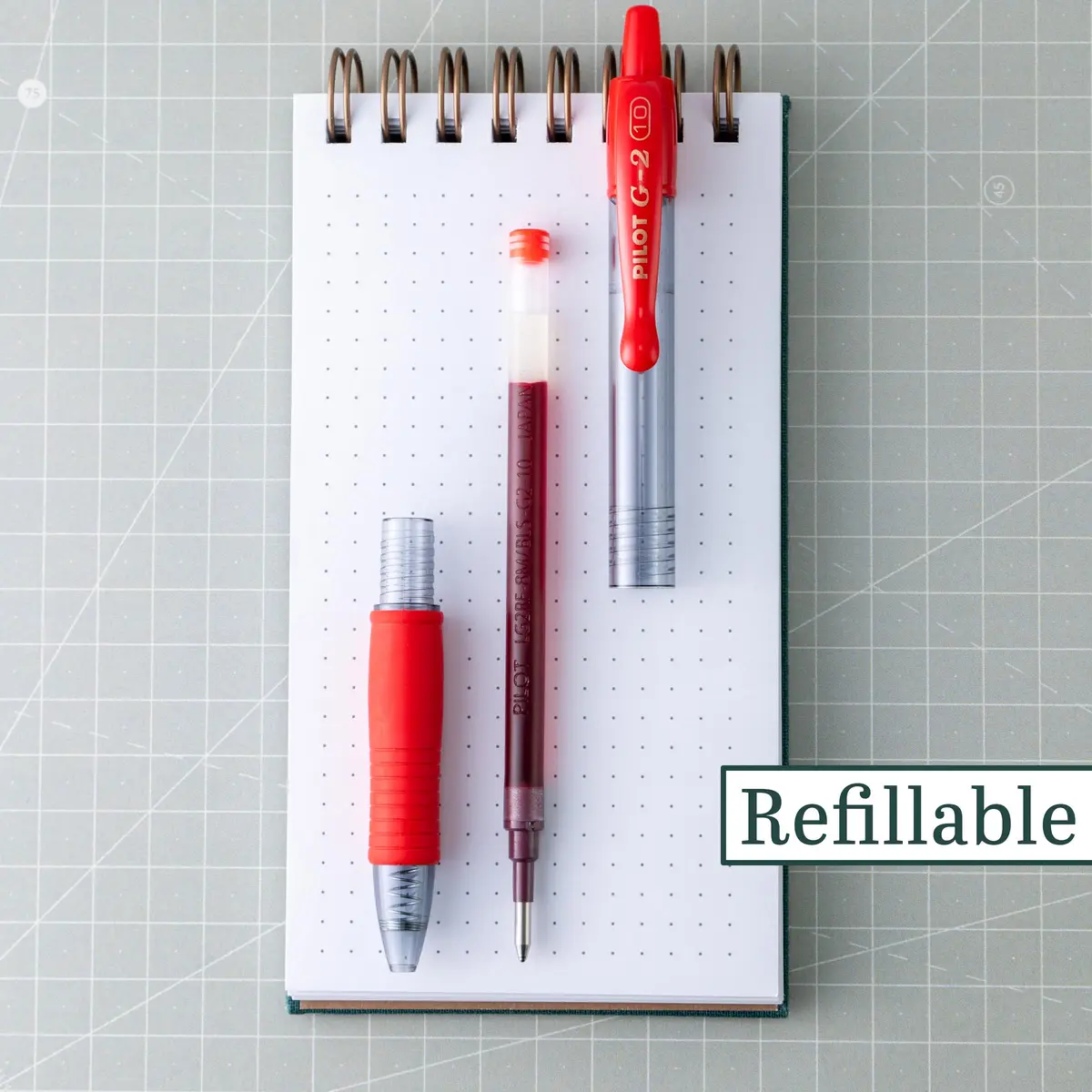 PILOT G2 Premium Gel Roller Pens, Bold Point 1 mm, Red Ink, Pack of 12 | Smooth Writing Instrument for Students & Professionals - view 3