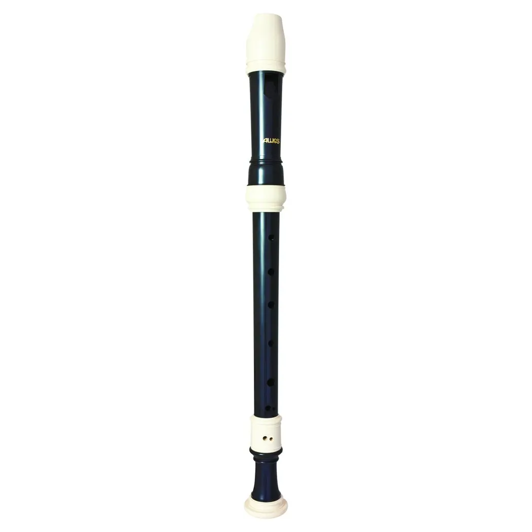 Aulos A309A 3 Piece Alto Recorder | Bright, Clear Tone, Durable ABS Plastic (18.5in, Brown) - main product image