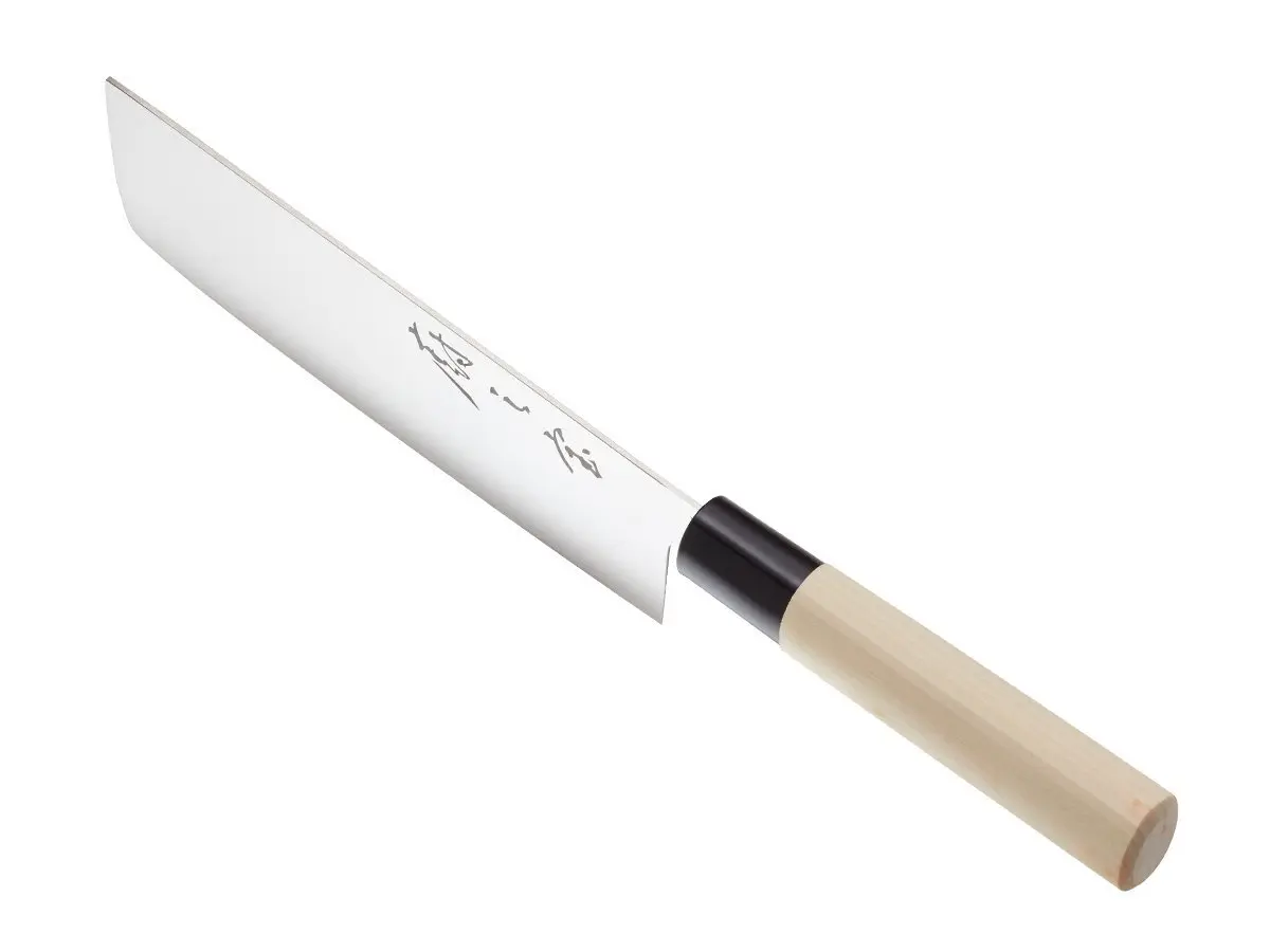Mercer Culinary Nakiri Vegetable Knife 4" | Japanese Craftsmanship for Precise Vegetable Slicing - view 4