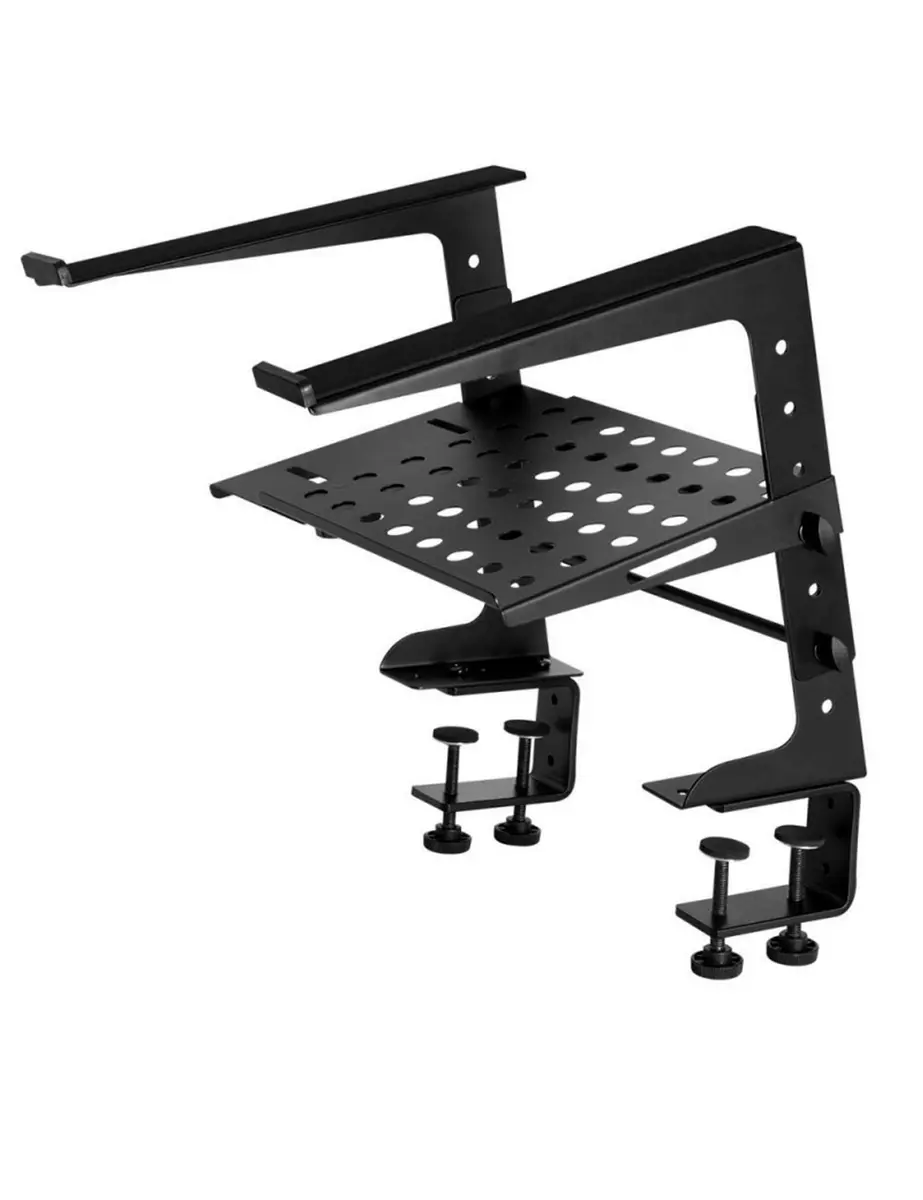 OnStage LPT6000 Multi-Purpose Laptop Stand | Adjustable, Portable & Clamps to Any Surface - view 2