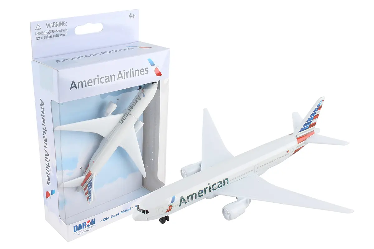 Daron American Single Plane Die-cast Toy Model Airplane | Authentic Aviation Collectible for Kids & Collectors - main product image