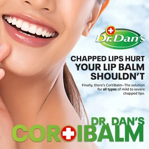Dr. Dan's Cortibalm 6-Pack Healing Lip Balm for Chapped Dry & Cracked Lips | Hydrocortisone & Beeswax - view 3