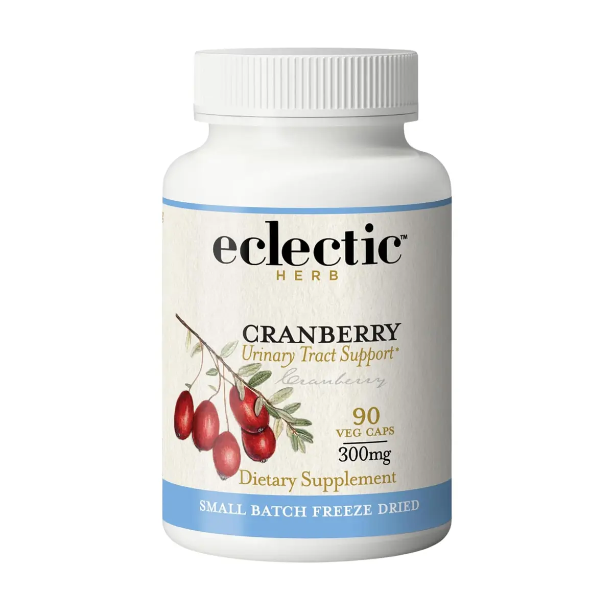 Eclectic Herb Cranberry Capsules 90 CT Urinary Tract Support | Organic, Fresh & Supportive (115c) - main product image