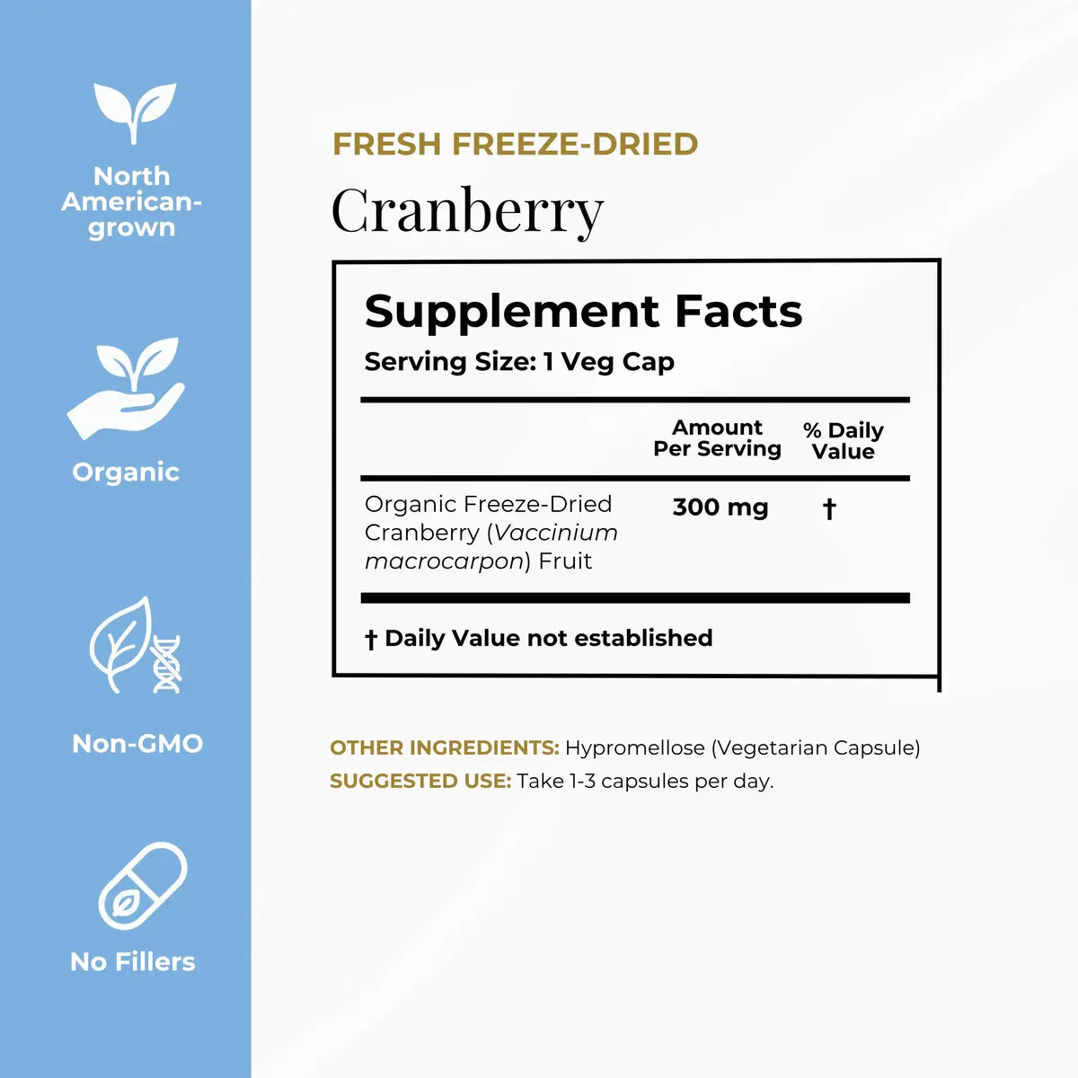 Eclectic Herb Cranberry Capsules 90 CT Urinary Tract Support | Organic, Fresh & Supportive (115c) - view 8