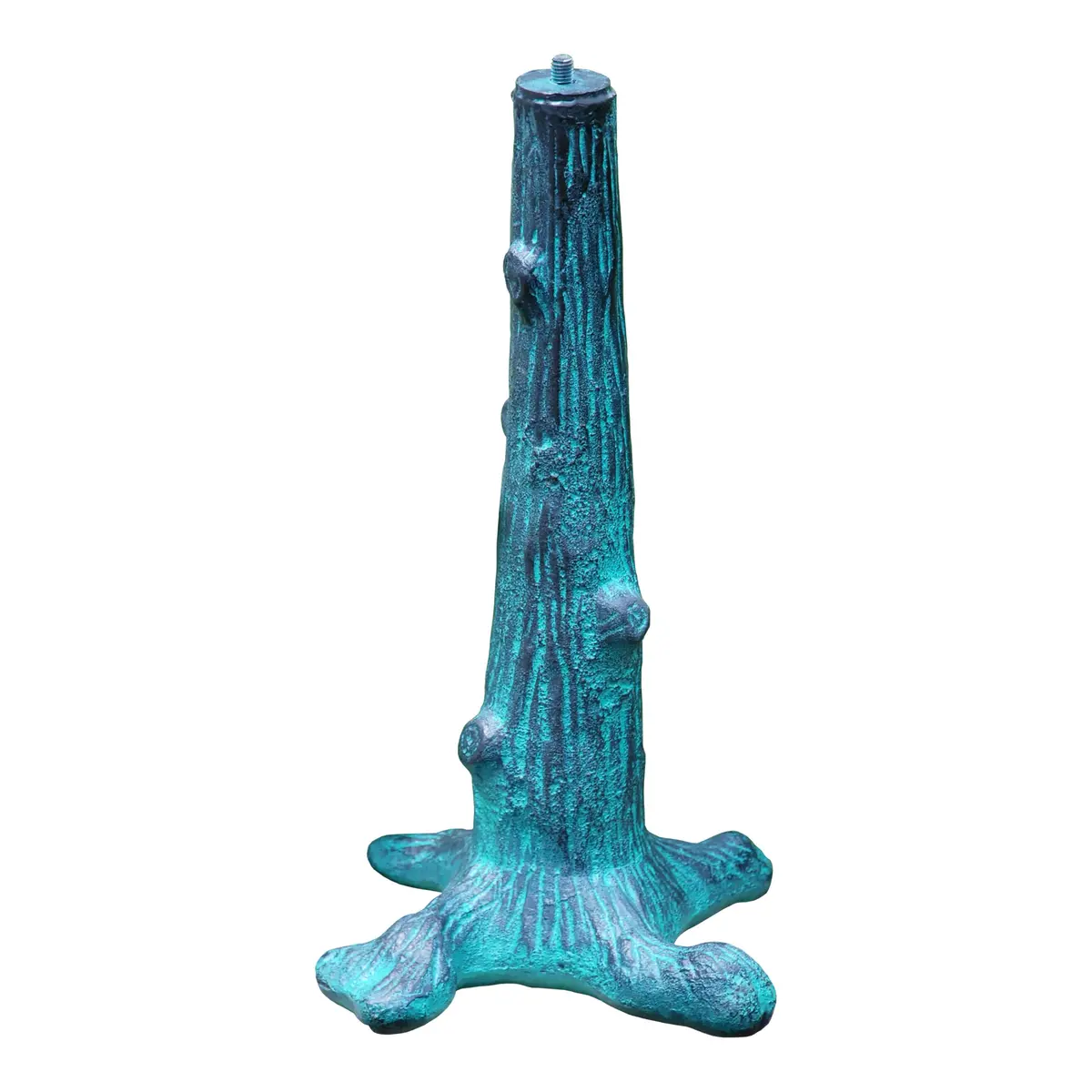 Rome Jewelers ITEM_STAND 16" Pedestal Cast Iron Antique Finish | Garden Sundial Base for Rome - main product image