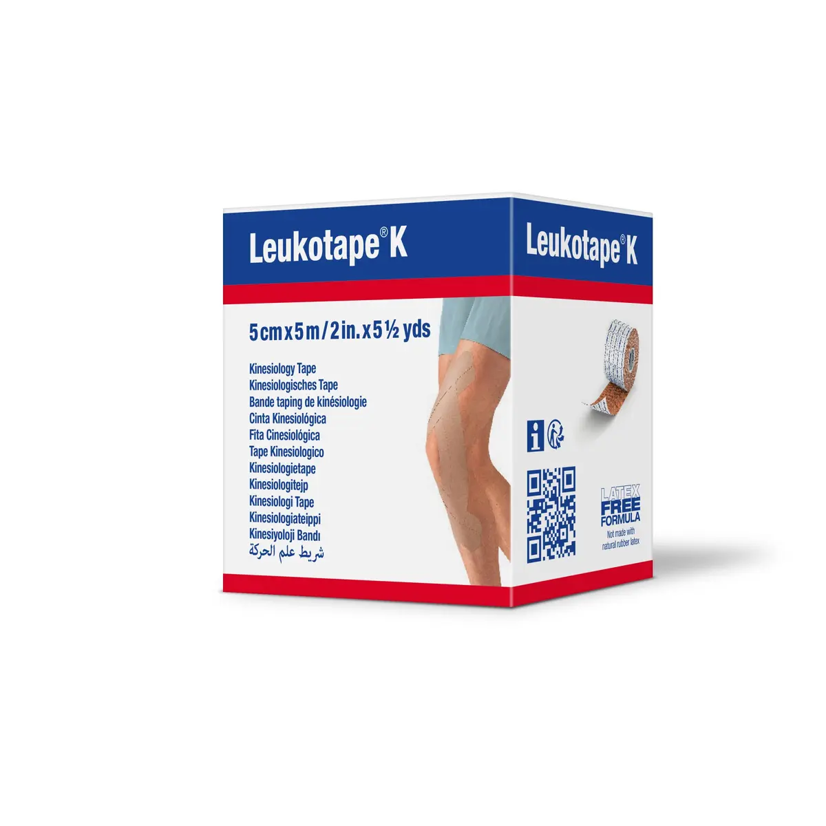 Leukotape K Kinesiology Tape 2 in x 5.5 yds | Water-Resistant, Skin-Friendly Support (70-120 chars) - view 3