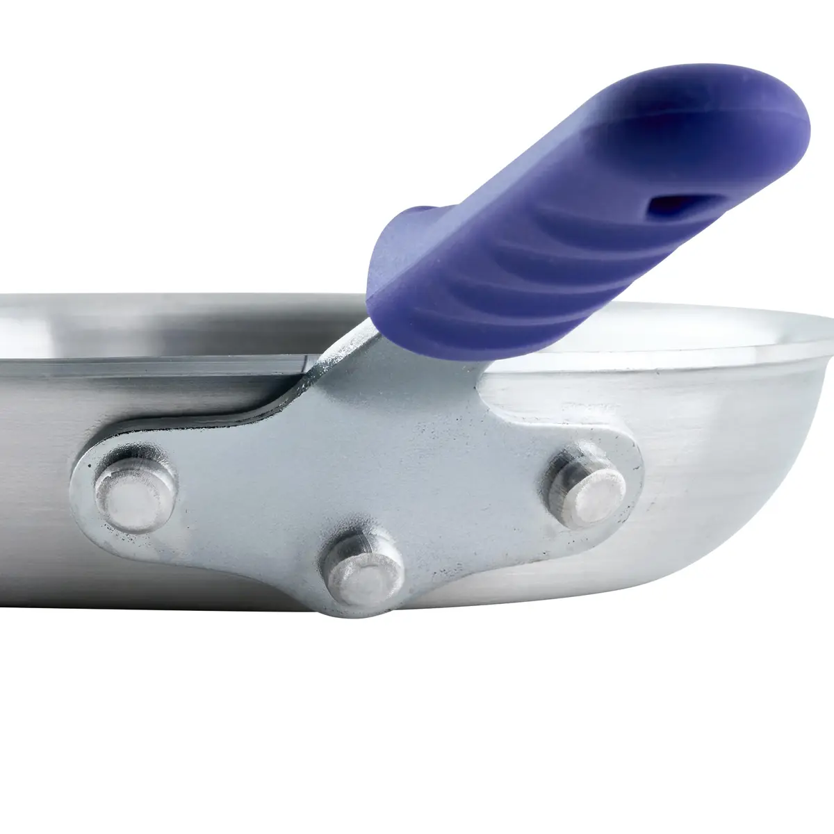 Winco 7 Inch Aluminum Fry Pan with Silicone Sleeve | Commercial-Grade, Even Heat Distribution - view 4