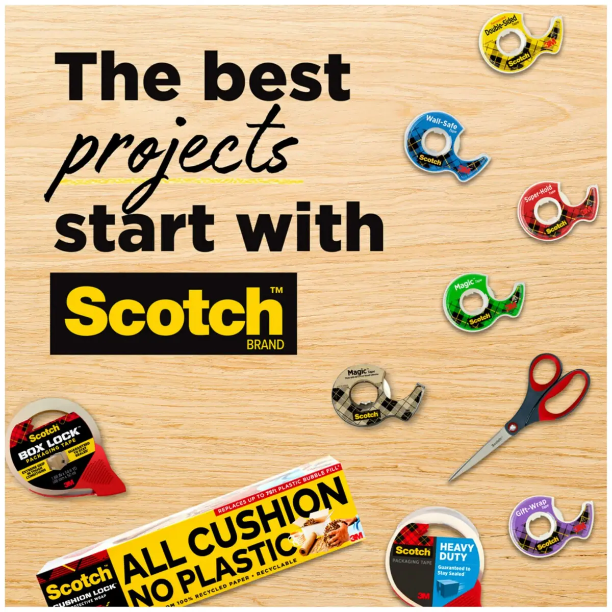 Scotch 8-Inch Precision Scissors | Ambidextrous Comfort Grip, Stainless Steel Blades - view 9