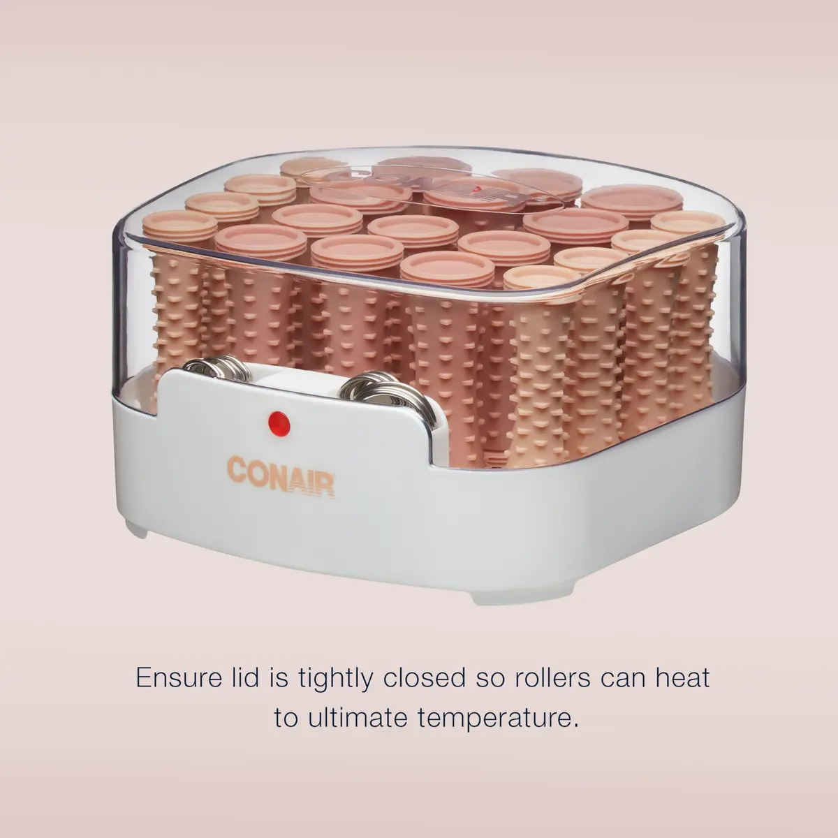 Conair Hair Rollers 20 Piece Set | Multi Size Curlers for All Hair Types with Compact Design - view 3