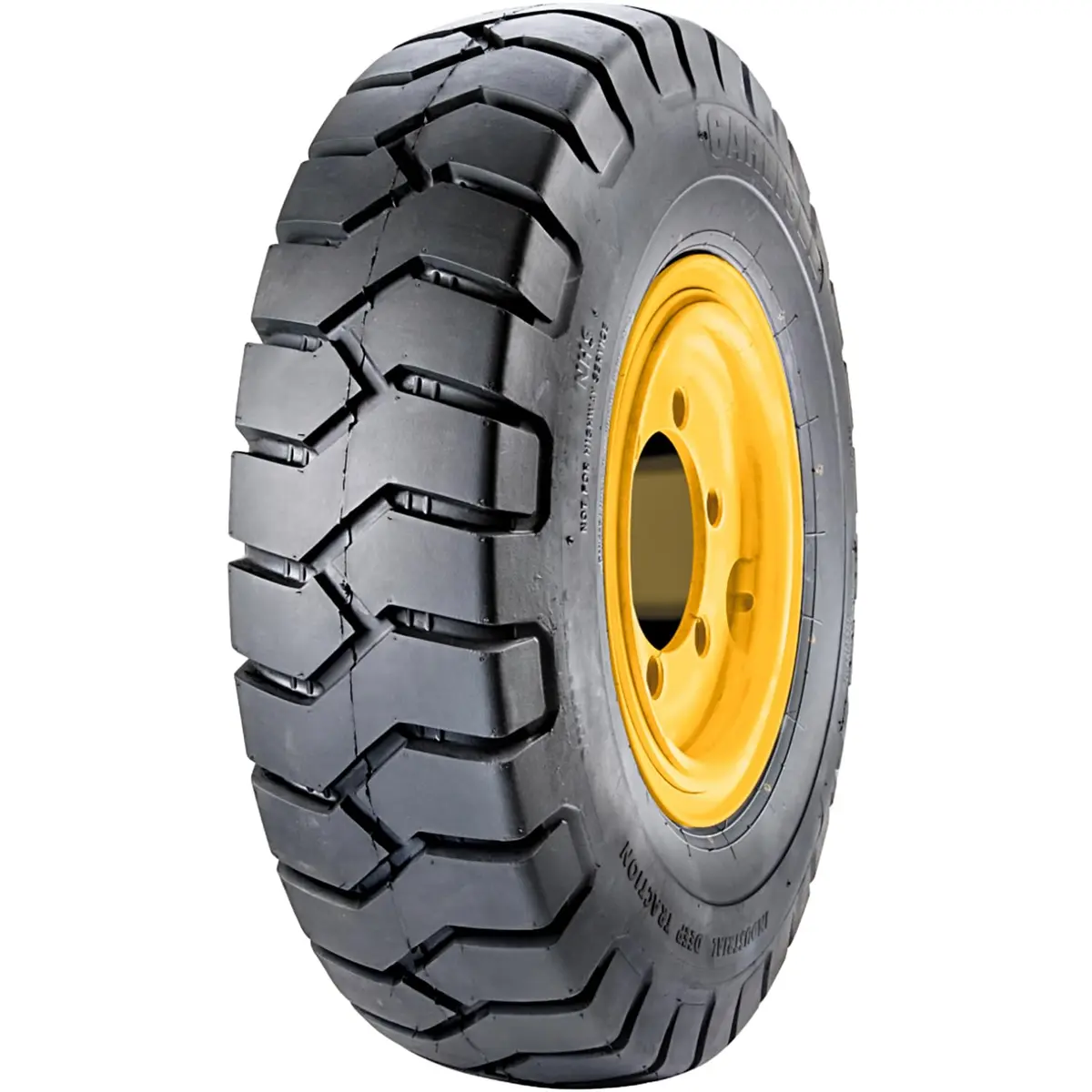 Carlisle Deep Traction Industrial Tire 6.90/600-9 | Heavy-Duty, 22-inch Diameter, Black Sidewall - main product image