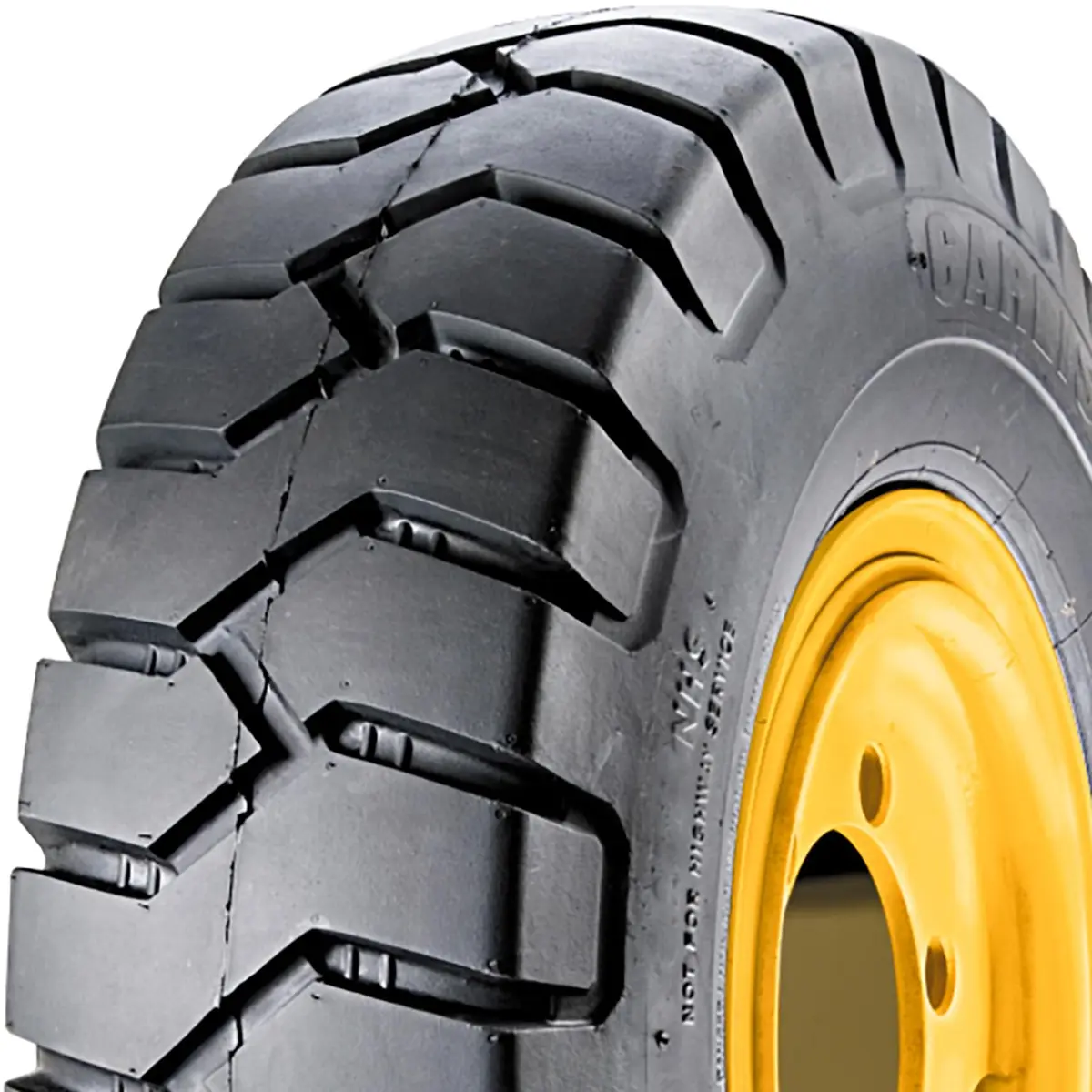 Carlisle Deep Traction Industrial Tire 6.90/600-9 | Heavy-Duty, 22-inch Diameter, Black Sidewall - view 2