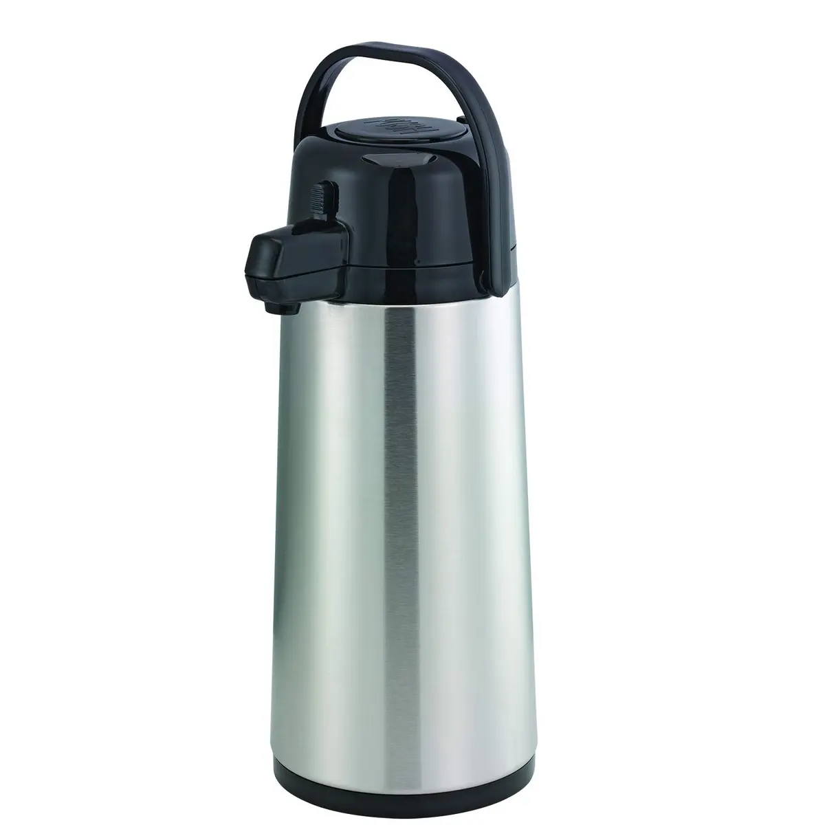 Service Ideas Eco-Air Airpot with Pump Lid, 64.2oz | Keeps beverages warm 6-8 hrs, Glass Vacuum Insulated - main product image