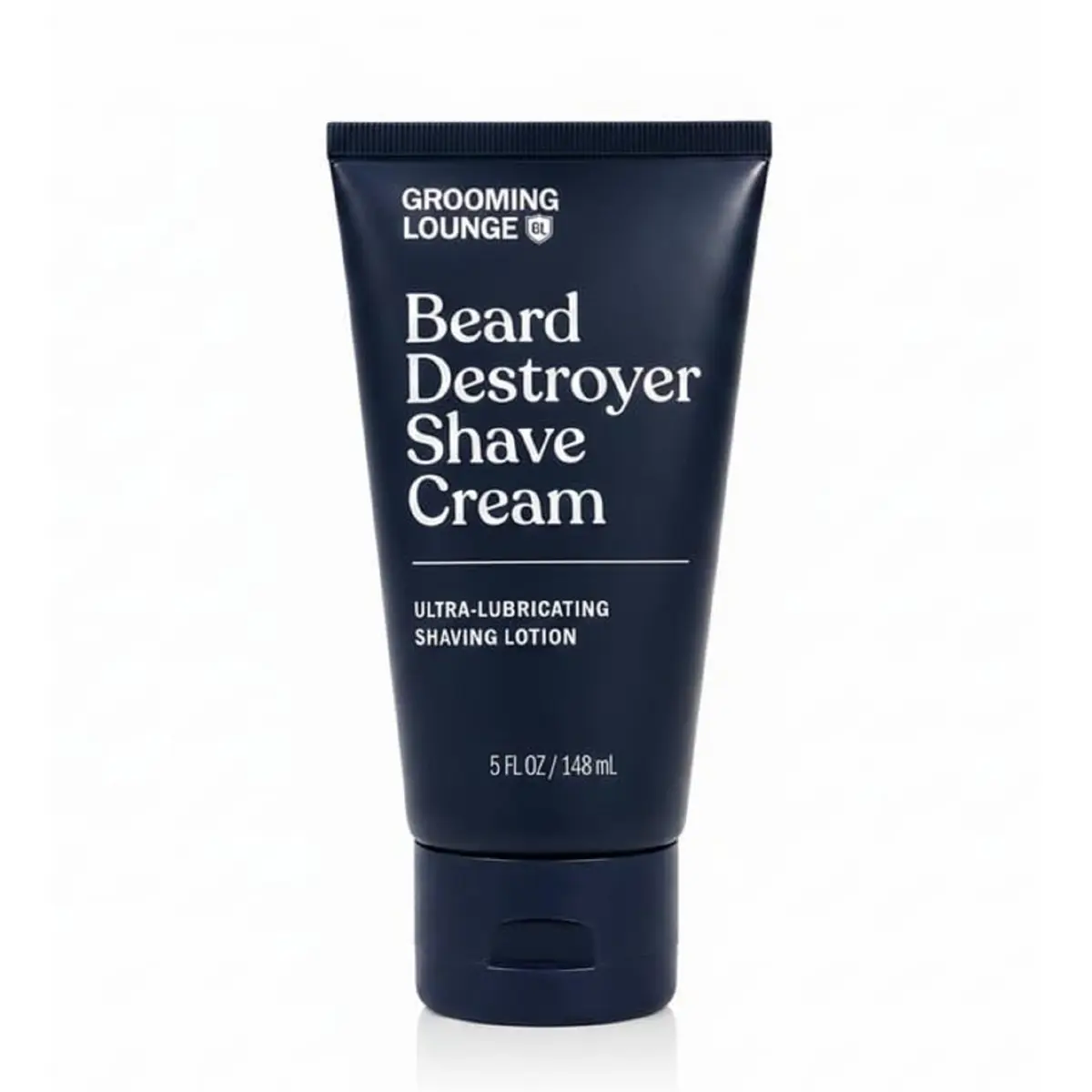 Grooming Lounge Beard Destroyer Shave Cream for Men, Rosemary & Aloe 148ml (5 Fl Oz) | Barber-Crafted Formula for Sensitive Skin - main product image