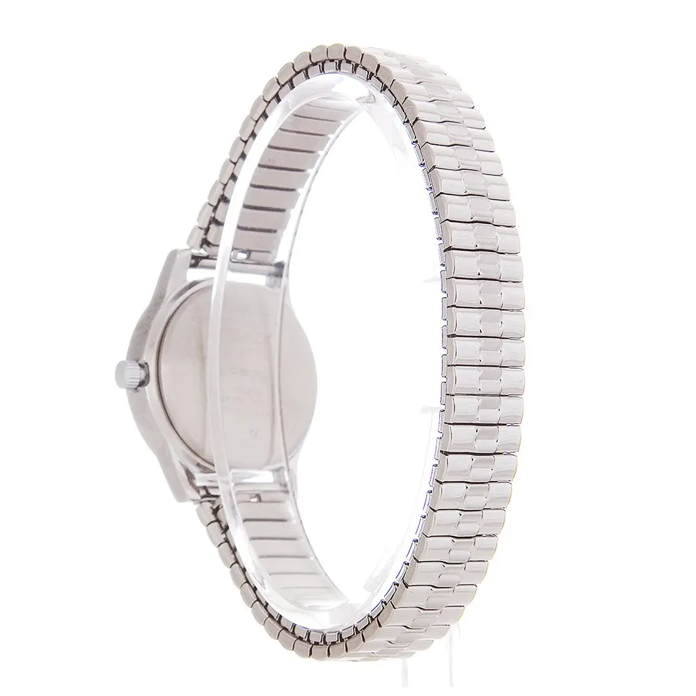 Timex Women's Essex Avenue Silver-Tone Stainless Steel Watch | Elegant 25mm Dial & Indiglo Light - view 4