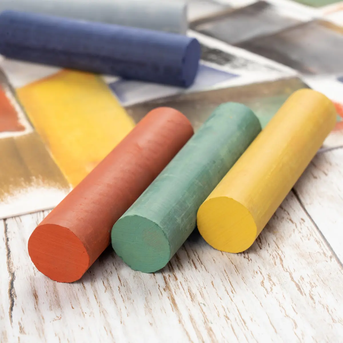 Cretacolor Art Chunky Set, 12 Colors | Water-Soluble Charcoal Sticks for Large Scale Drawings - view 5