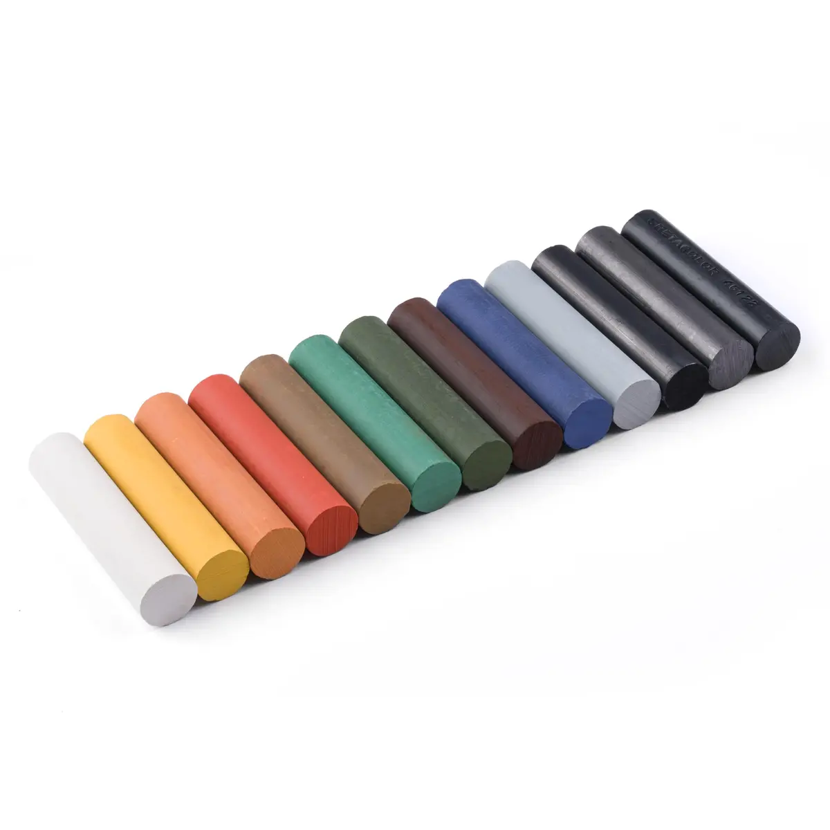 Cretacolor Art Chunky Set, 12 Colors | Water-Soluble Charcoal Sticks for Large Scale Drawings - view 4