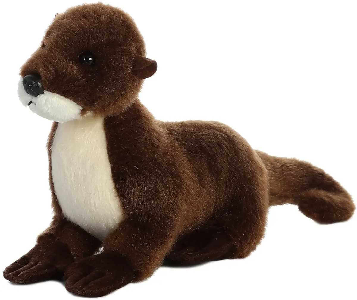 Aurora Mini Flopsie Sliddy Otter Stuffed Animal 25cm (10 Inches) | Soft, Adorable Plush Toy for All Ages - main product image