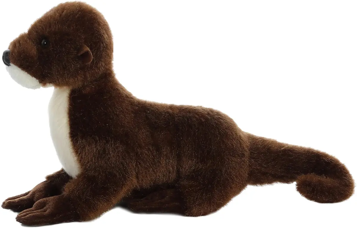Aurora Mini Flopsie Sliddy Otter Stuffed Animal 25cm (10 Inches) | Soft, Adorable Plush Toy for All Ages - view 2