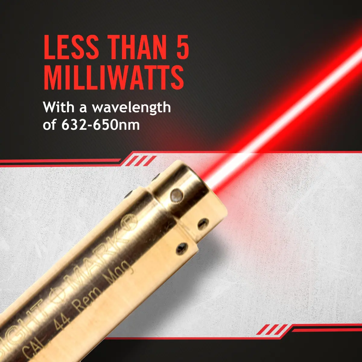 Sightmark .44 Magnum Boresight with Red Laser | Accurate Rifle Zeroing Tool for Hunting & Shooting - view 5