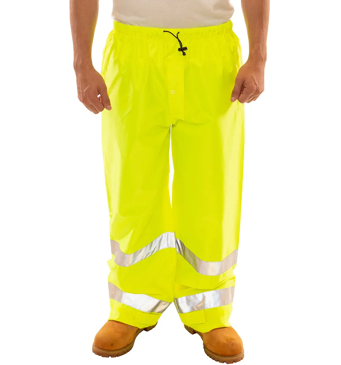 Tingley P23122 High Visibility Safety Pants Small | ANSI 107 Class E Breathable Fluorescent Yellow-Green - main product image