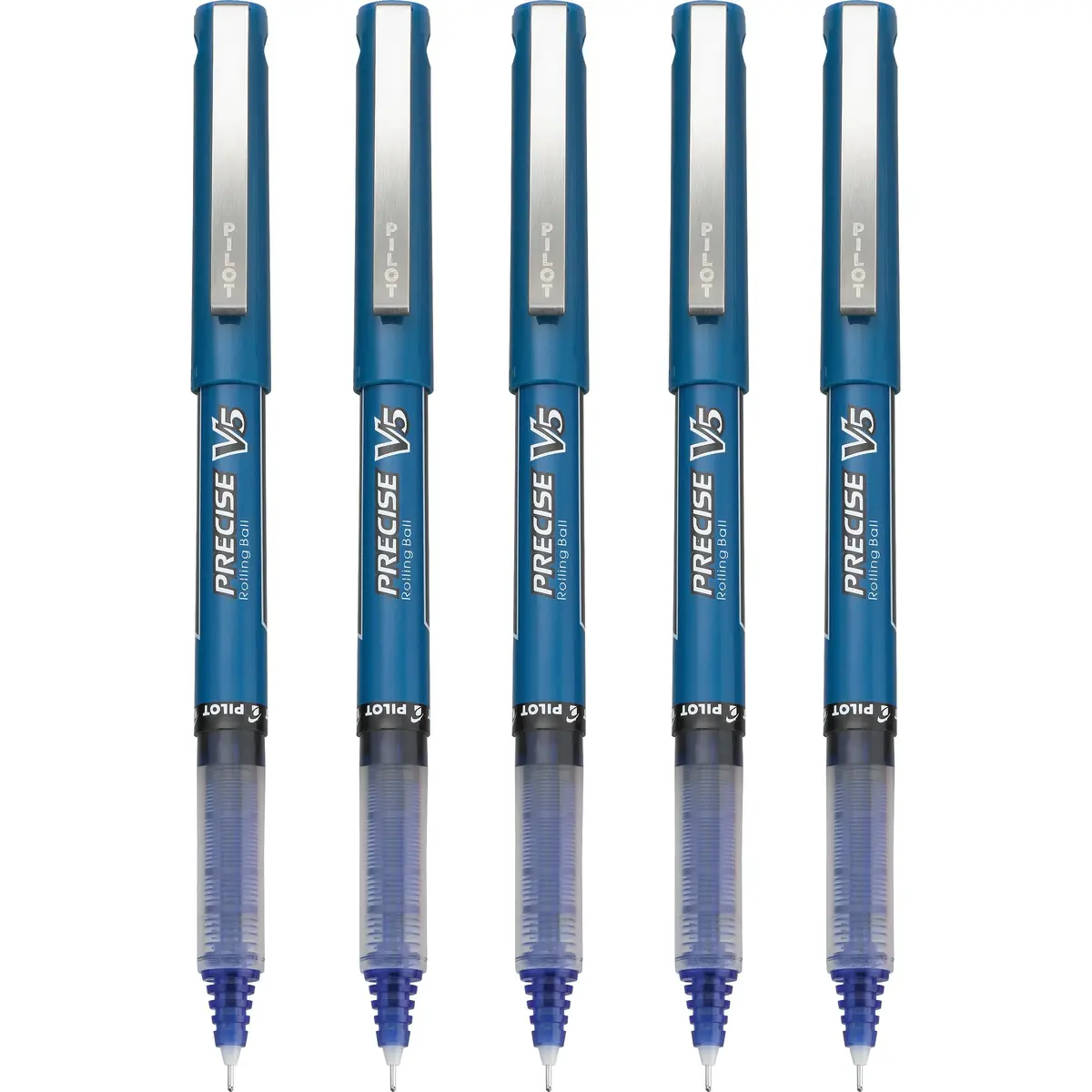 PILOT Precise V5 Extra Fine Point 0.5 mm Blue Pens | Smooth, Accurate & Fade-Resistant (70-120 chars) - view 4