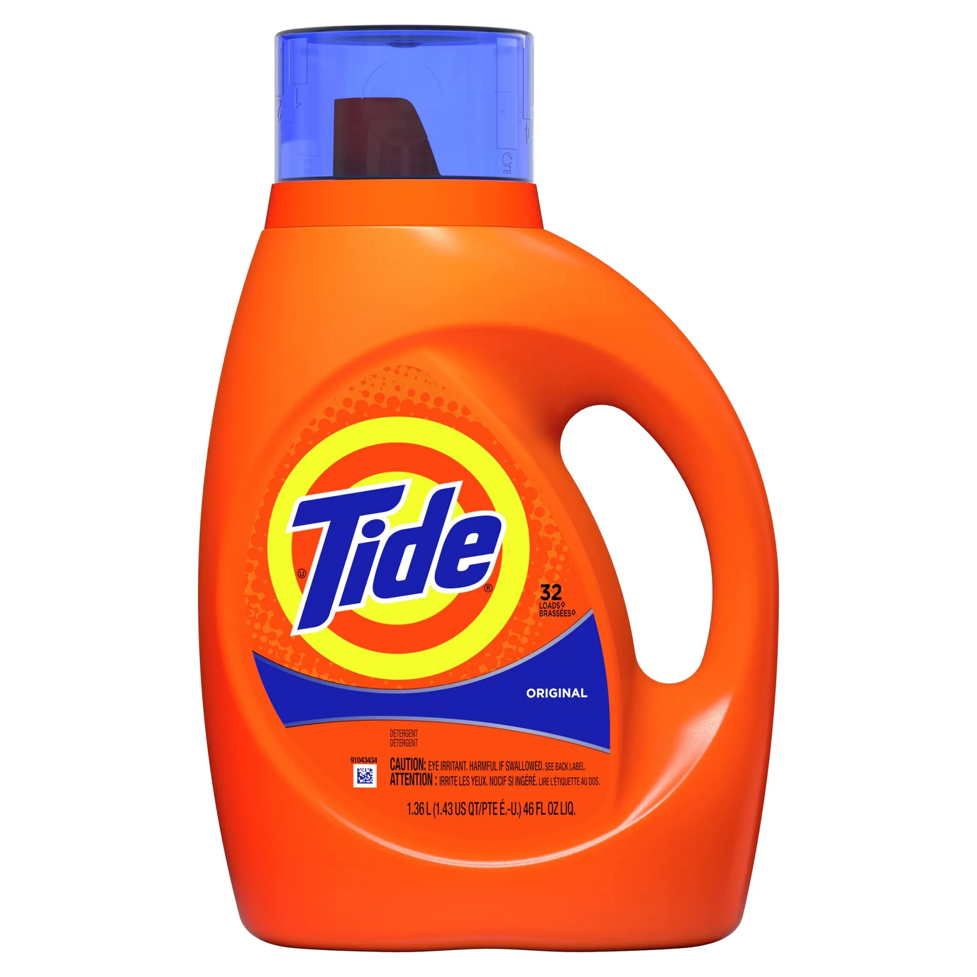 Tide Original Scent Liquid Laundry Detergent, 50 Fl Oz (Pack of 1) | USA Import for Indian Homes - main product image
