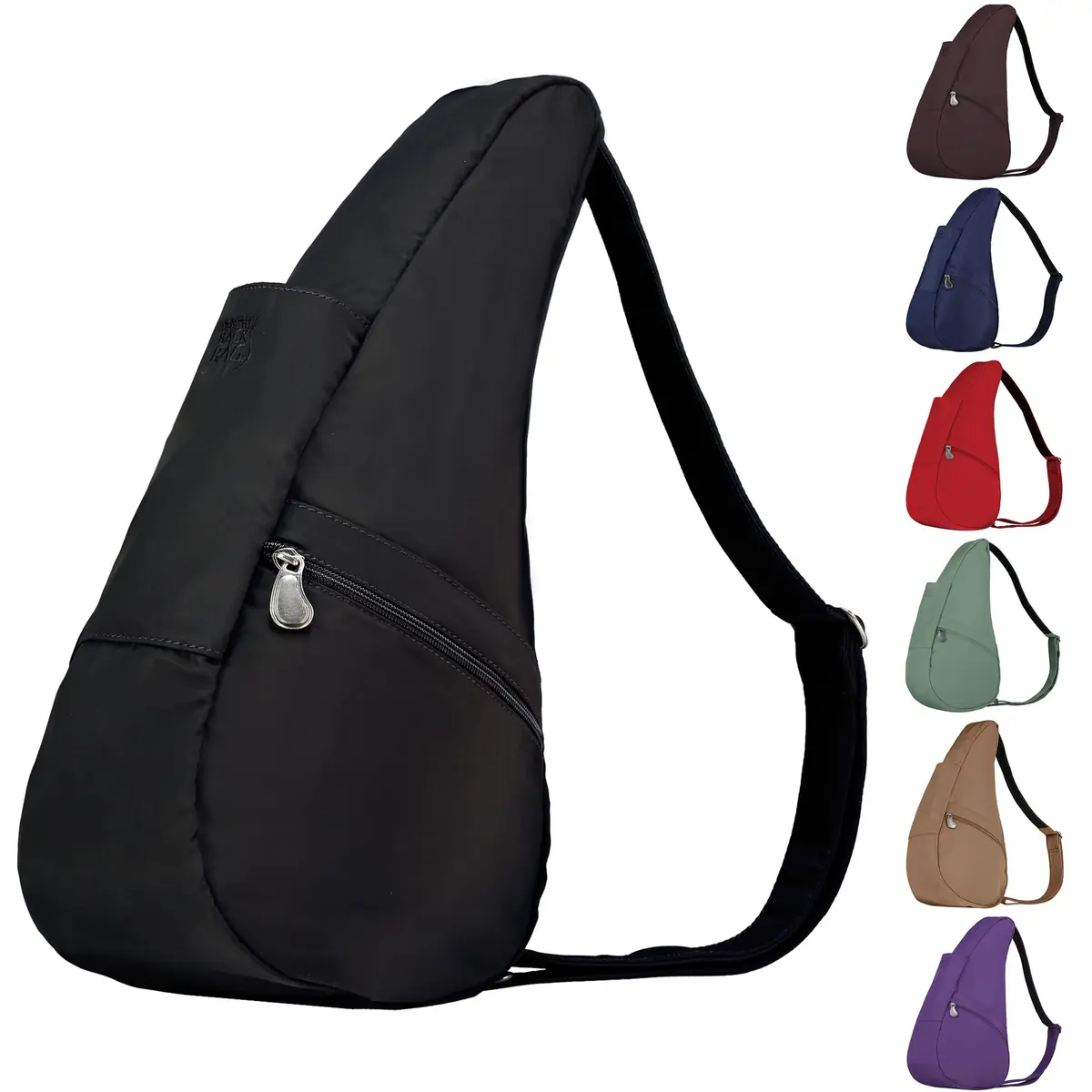 AmeriBag Healthy Back Bag 15" Microfiber Crossbody Sling | Ergonomic, Lightweight & Organized - main product image