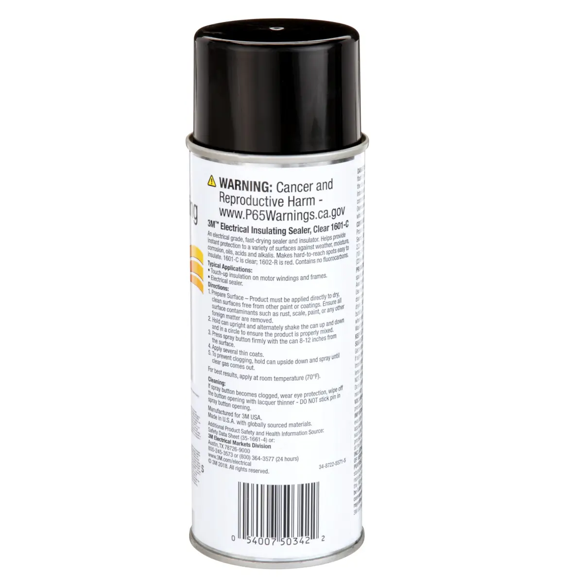 3M Electrical Insulating Sealer 1601-C | Clear, 12 oz Can | Fast-Drying, Weatherproof - view 3